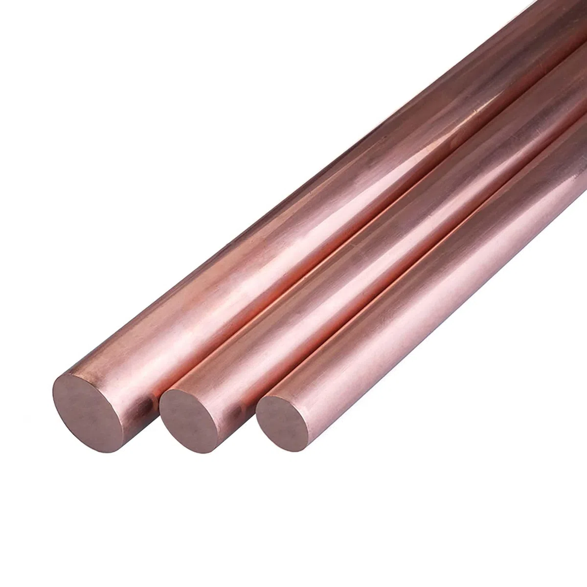 Barra Redonda de Cobre Macizo 100mm Cobre T2 Puro 99,9%, para Bricolaje, Electricidad, Manualidades y Trabajos en Metal,25mm
