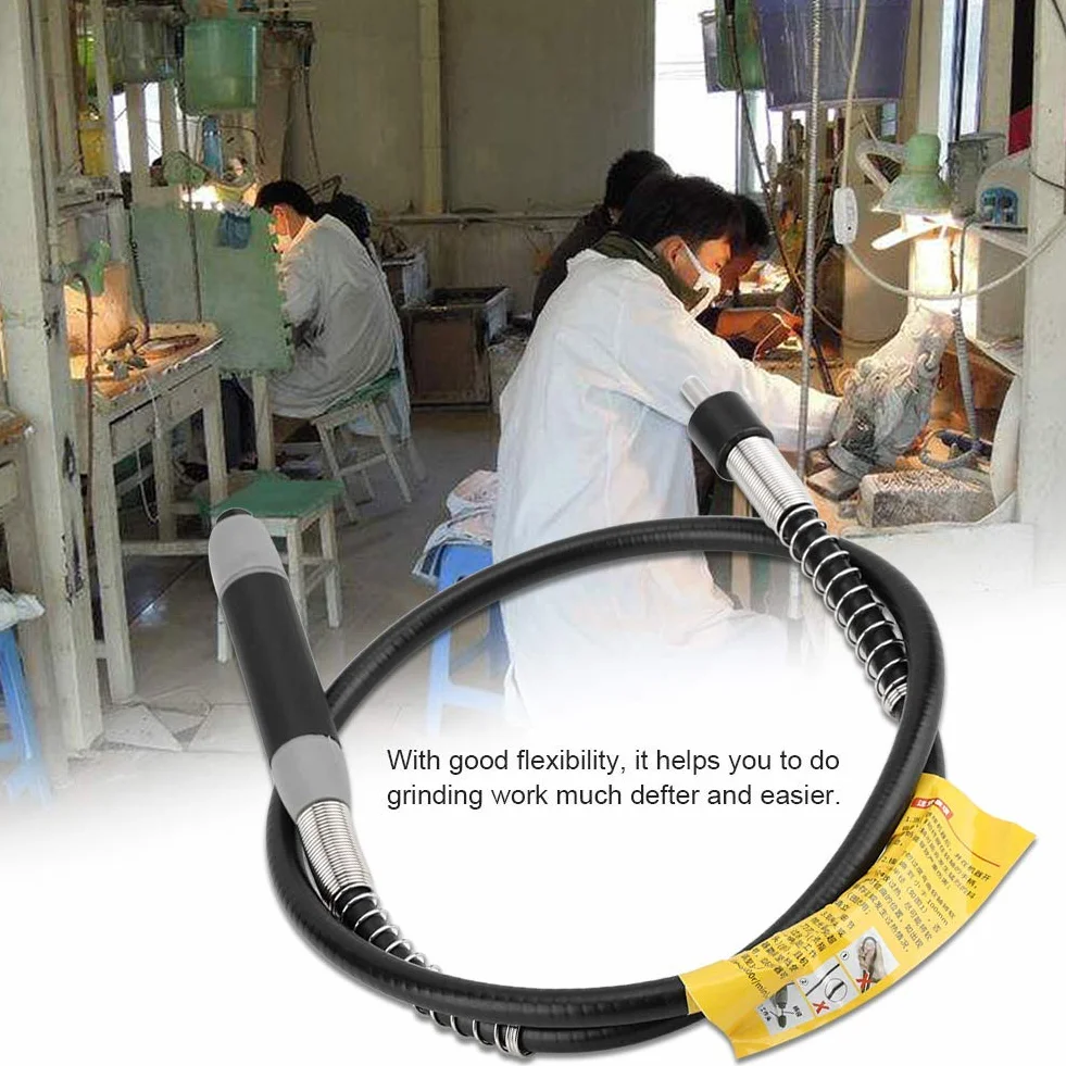 Extensión de amoladora eléctrica de eje flexible de 6 mm, eje flexible, taladro de eje de transmisión para y herramienta de amoladora rotativa