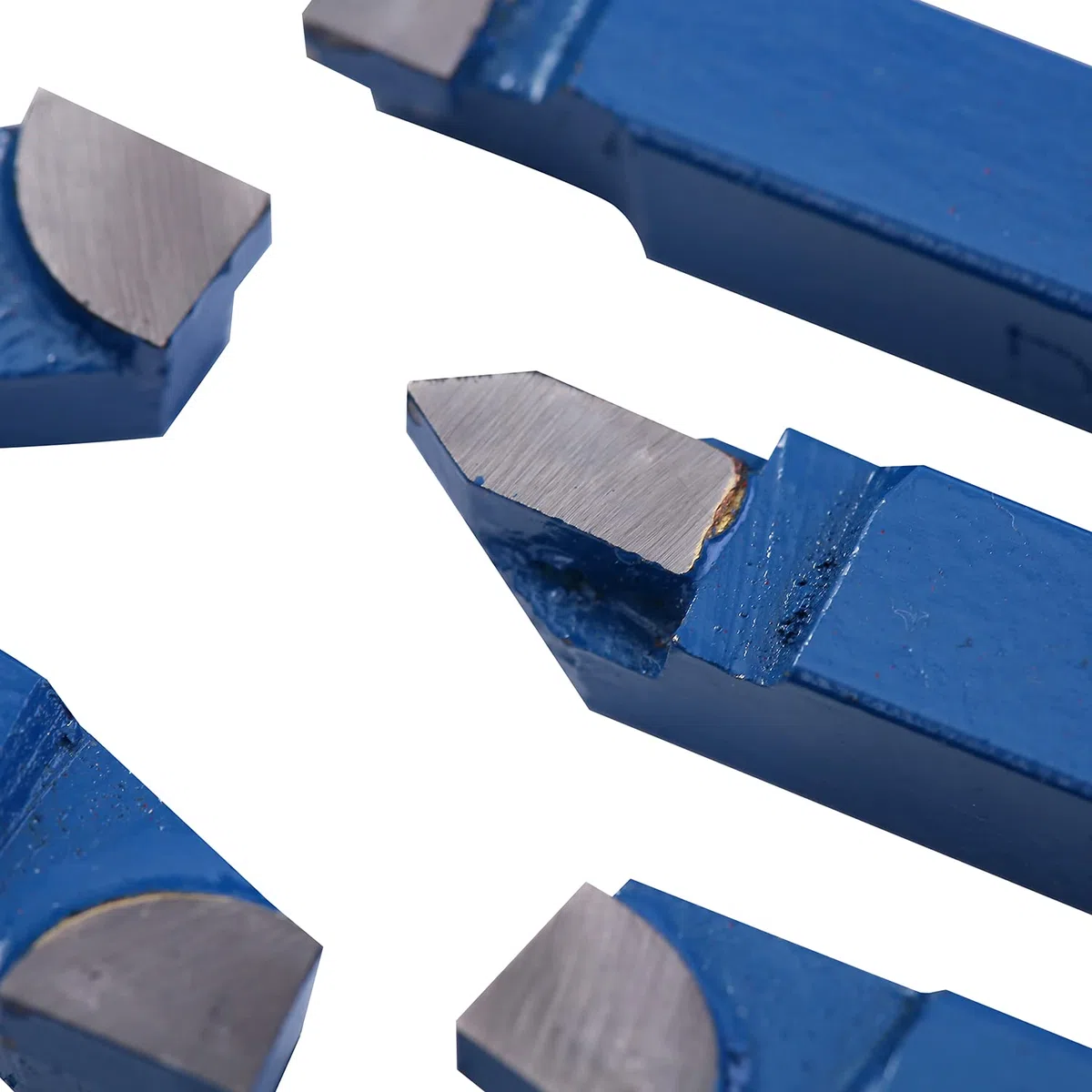 KATSU 11 Piezas Torno Torneado Fresado Juego de Herramientas de Corte 8 x 8mm Punta de Carburo Cementado Punta Soldada Cortador de Soldadura para Tornos CNC Ingeniería Metalúrgica 11011808