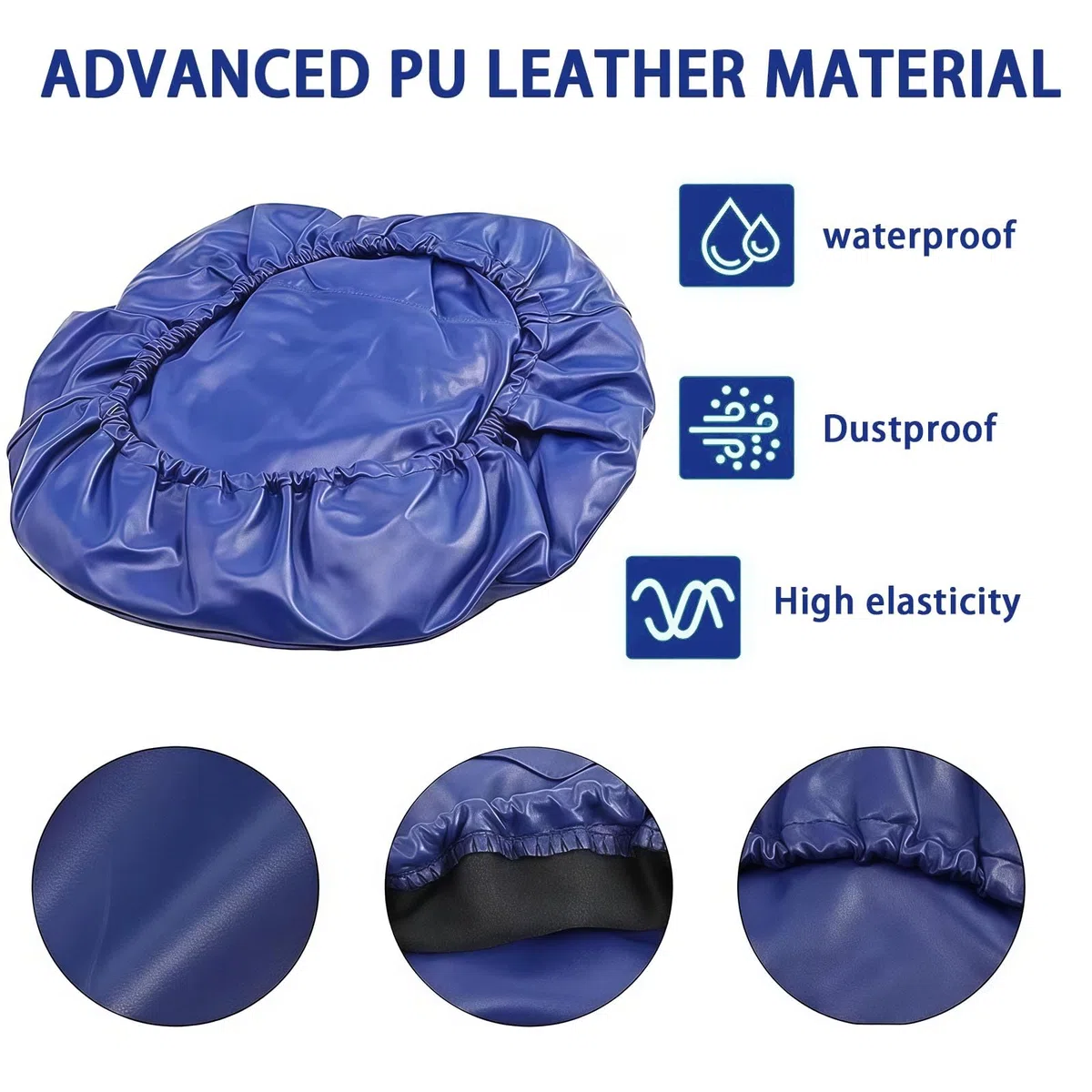 Juego De 4 Fundas Protectoras para SillóN Dental, Funda Impermeable De Cuero SintéTico para Asiento De SillóN Dental, Funda Protectora para SillóN Dental