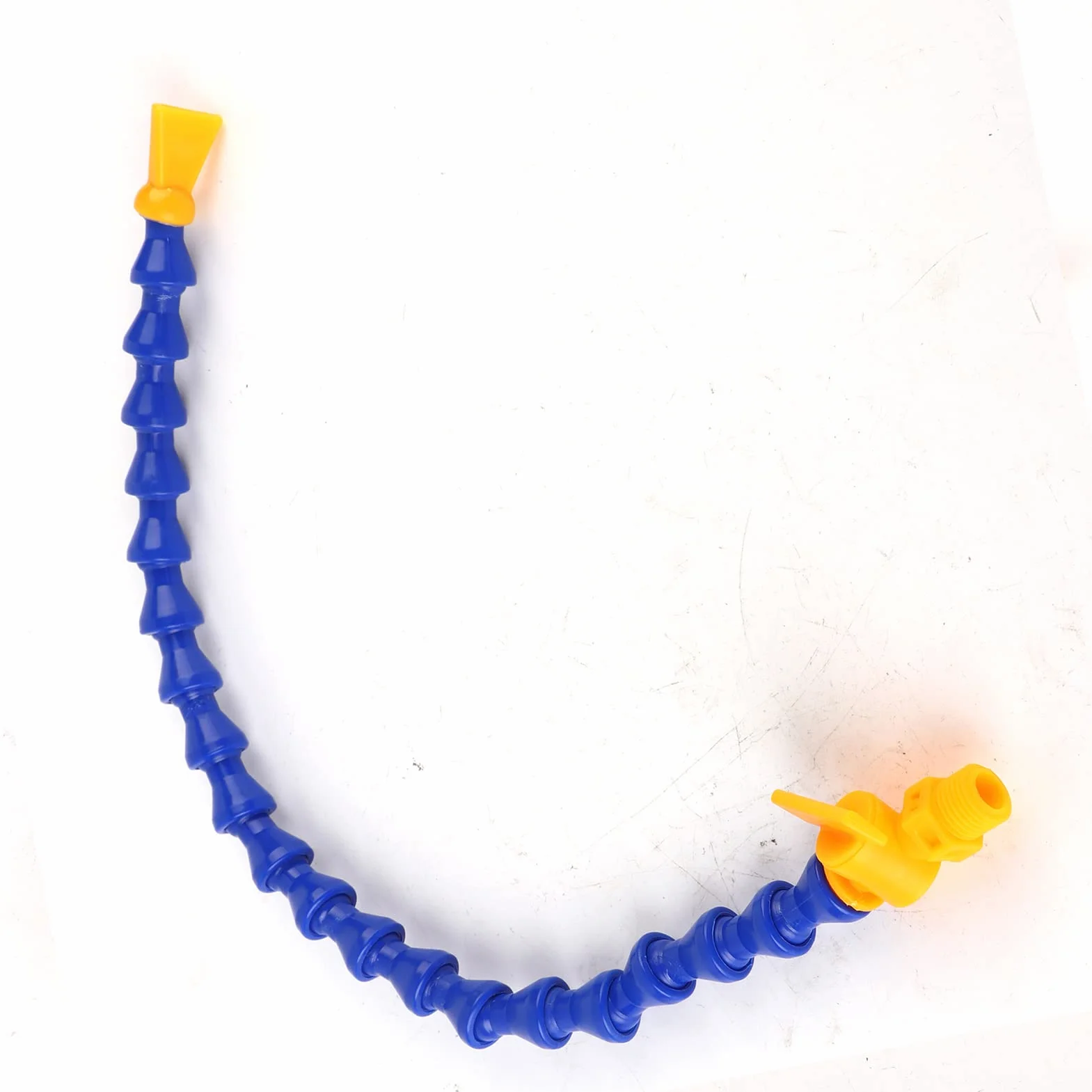 Manguera flexible de refrigeración de agua y aceite con rosca 1/4, 12 unidades, boquilla redonda, tubo de enfriamiento de plástico ajustable para máquinas CNC, fresadoras, tornos, hidráulicos