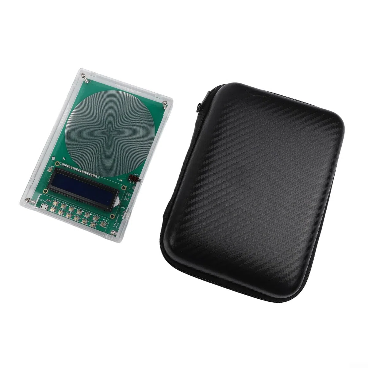 Generador de ondas Schumann 0.1Hz-30kHz, placa de señal cuadrada sinusoidal pura con oscilador de cristal, dispositivo de modulación de frecuencia alimentado por USB para relajación