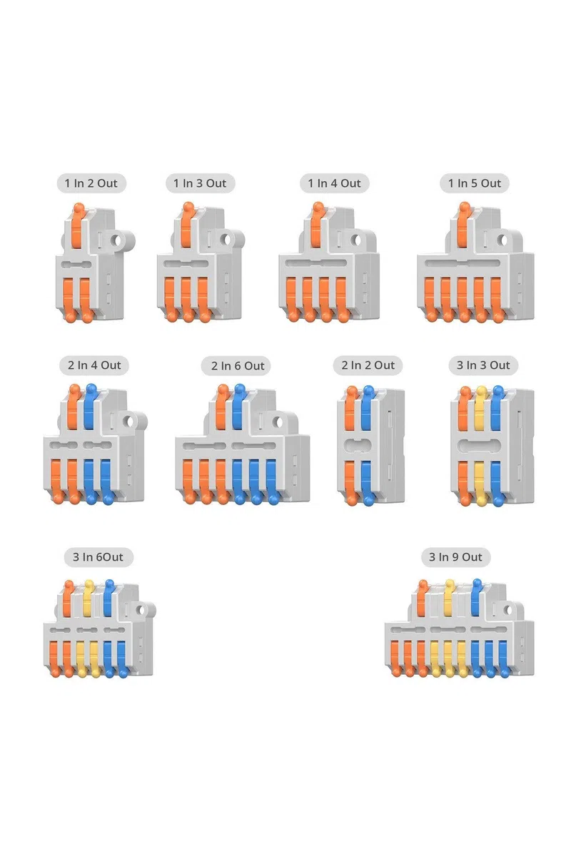 Sonoff D1-2 - Conector de empalme (54 unidades)