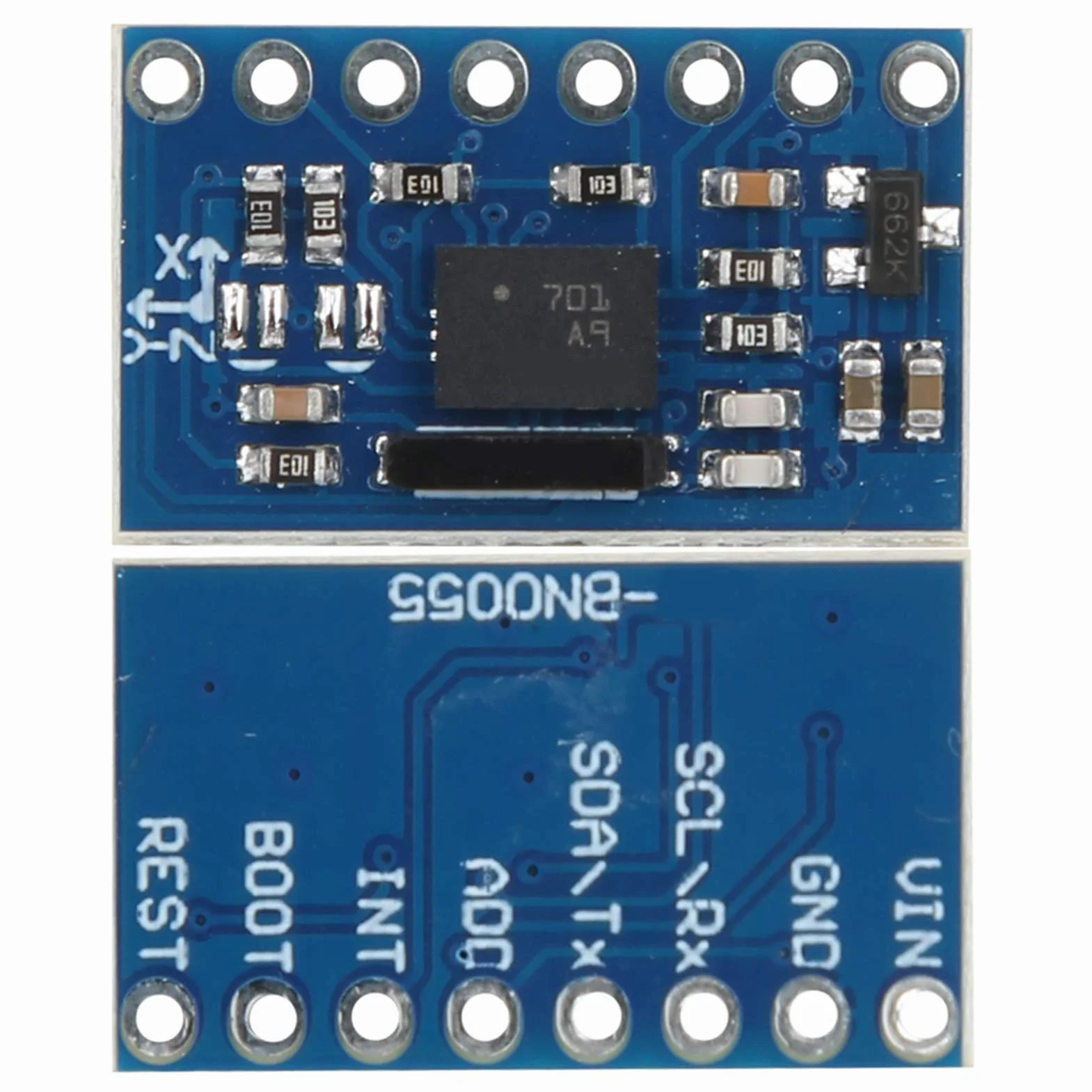 Sensor de 9 Ejes, Alta Precisión y Fácil Integración, Módulo Giroscopio Acelerómetro Magnetómetro, for Ingenieros Robótica, Drones y Dispositivos de Seguimiento Deportivo