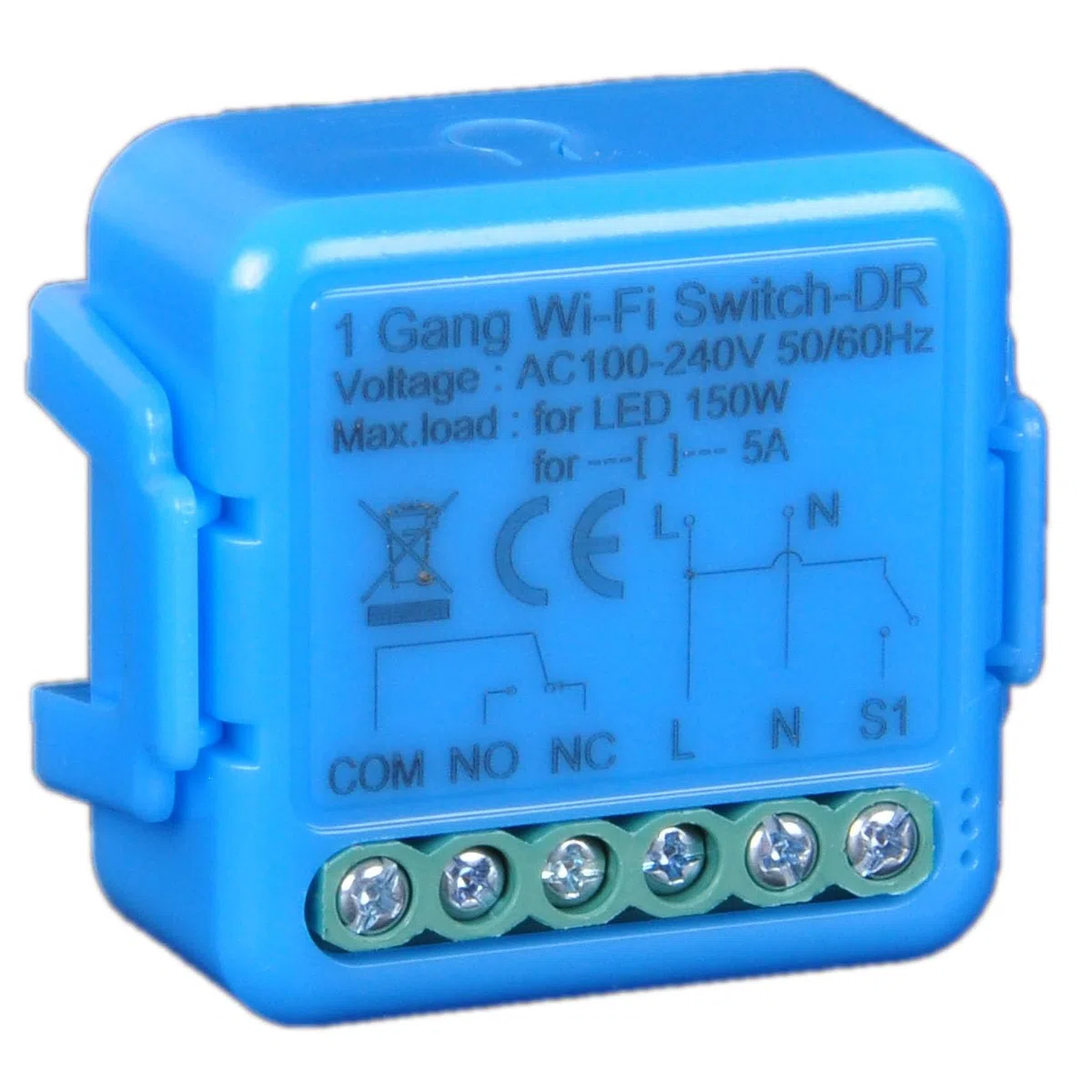 Yueyang Tuya WiFi Smart Switch 220V Relé Contacto Seco Interruptor de Control Remoto, Abridor de Puerta, Modo Pulso, Funciona con Alexa Google Home (1)