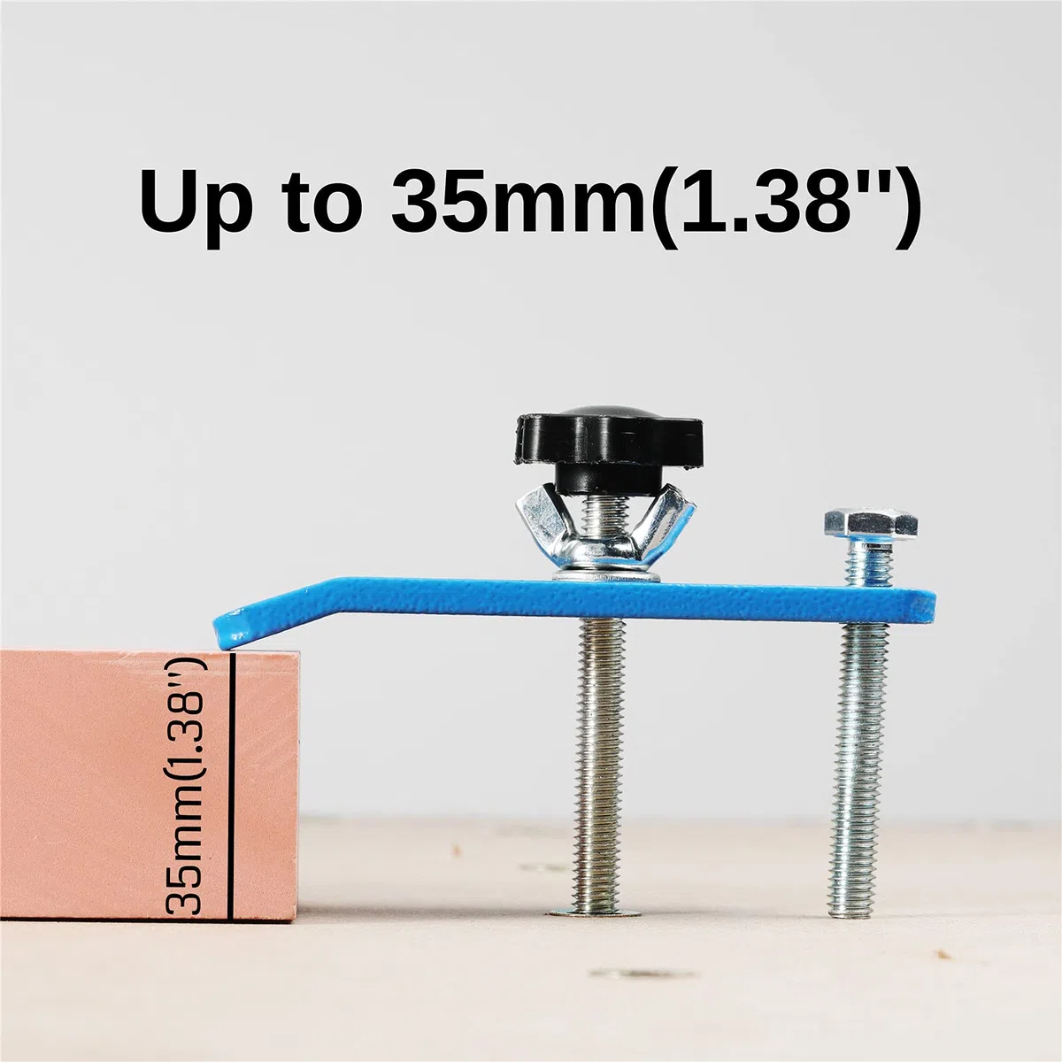 Genmitsu Juego de 4 abrazaderas de sujeción, abrazadera de enrutador CNC para carpintería y metalurgia, compatible con la máquina CNC PROVerXL 4030/6050 Plus y 3040 Spoilboard de extensión