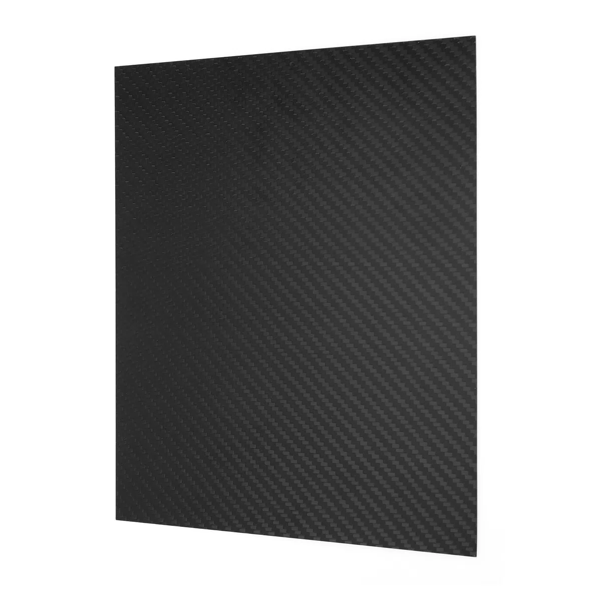 OTOTEC - Placa de fibra de carbono 3K, grosor de 0,5 a 2 mm, carbono, negro, 0.5mm