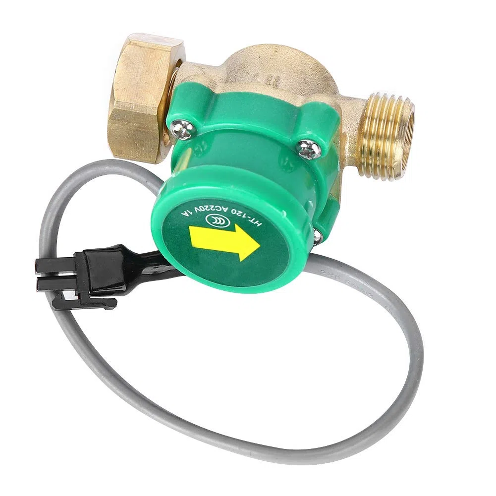 Control Automático de Respuesta Rápida 220v Bomba de Agua Grifo Interruptor de Flujo Resistente a la Temperatura Interruptor de Tubería para Tubería de Agua