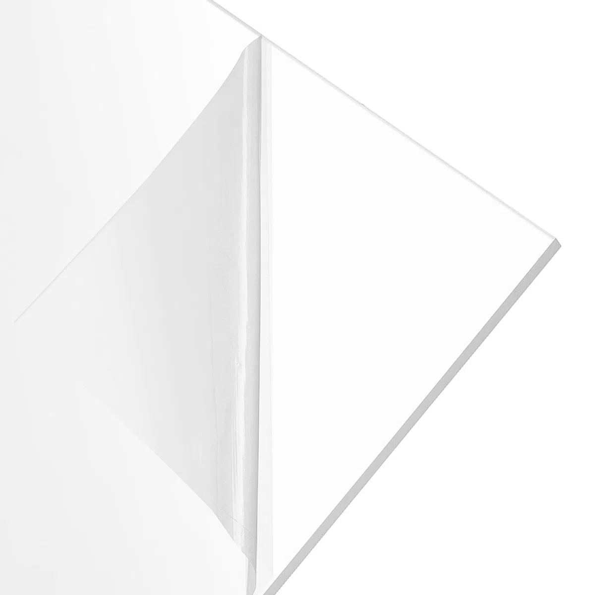 Placa de Metacrilato Transparente de 10 mm, 30 x 30 cm, Placa de Vidrio Acrílico Transparente para Carteles, Pinturas, Proyectos de Bricolaje