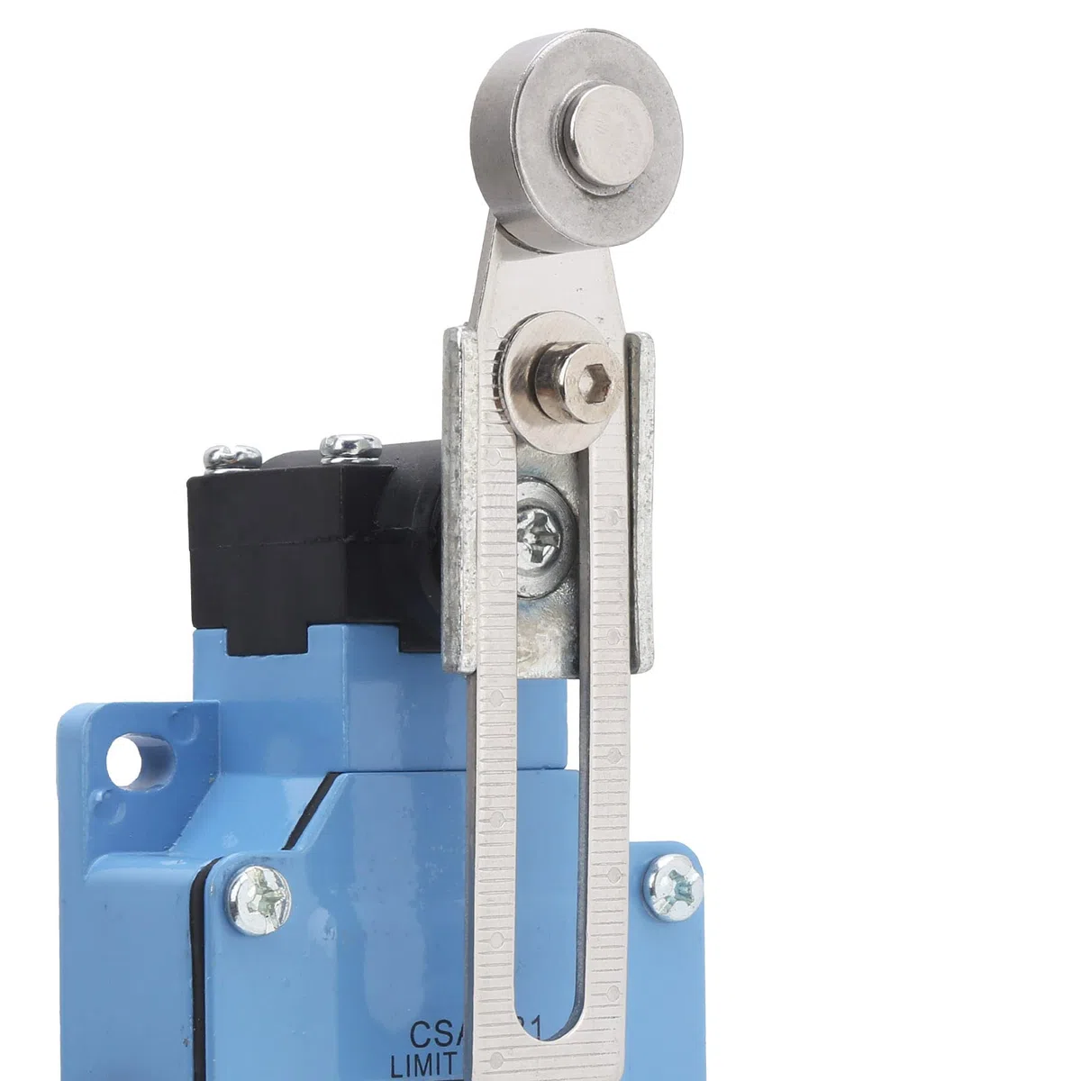 Interruptor de Límite de CSA-031, Interruptor de Límite, Reinicio Automático con Brazo Giratorio de Rodillo Ajustable para Maquinaria, Interruptor de Límite Impermeable IP66