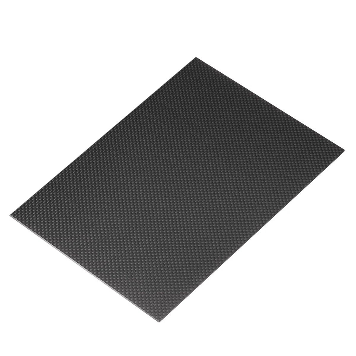 QUARKZMAN Placas Fibra Carbono 3K, Panel Fibra Carbono 200 X 300 X 1.5mm, Lámina Fibra Carbono Brillante Tejido Liso Flexible Para Aviones RC, Modelos Coches, Piezas Automóvil