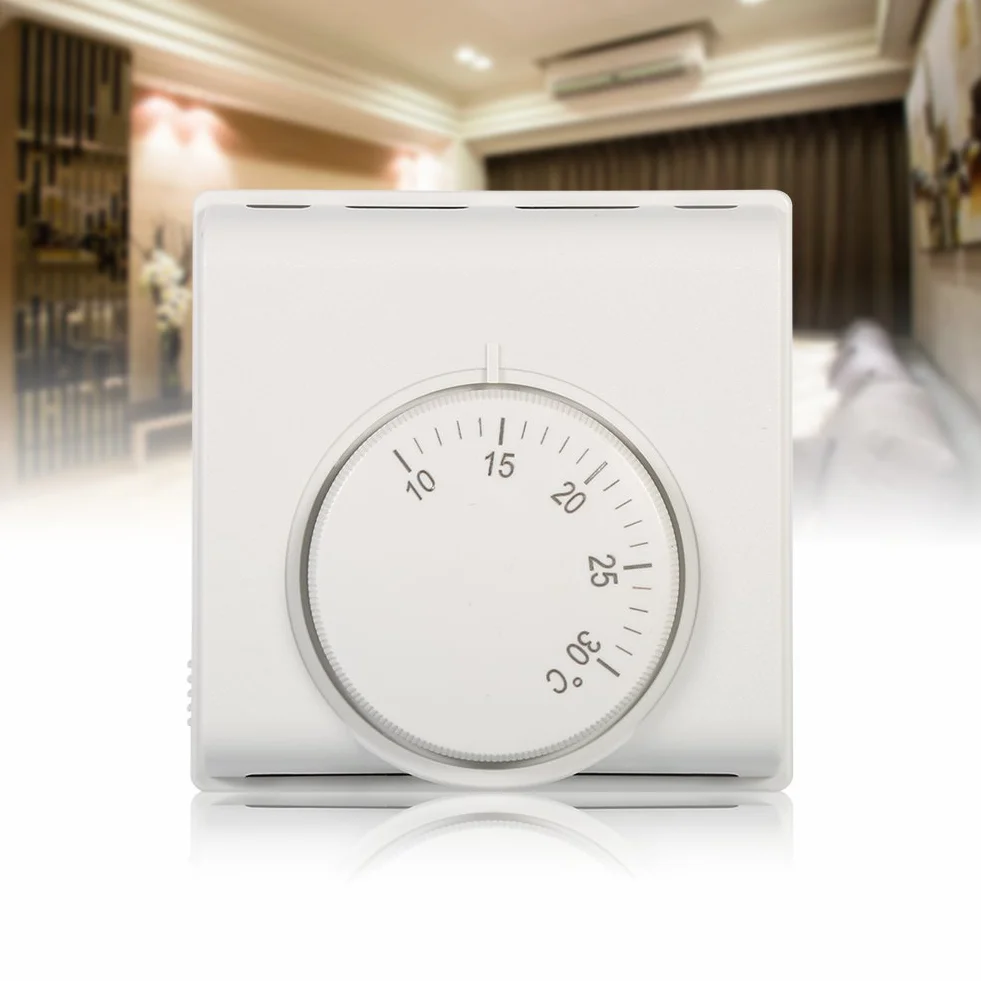 Termostato Ahorro Energético Mecánico 220V para Aire Acondicionado Central para Hotel Restaurante Supermercado Instalación en 5 Minutos Reducción Consumo Energético