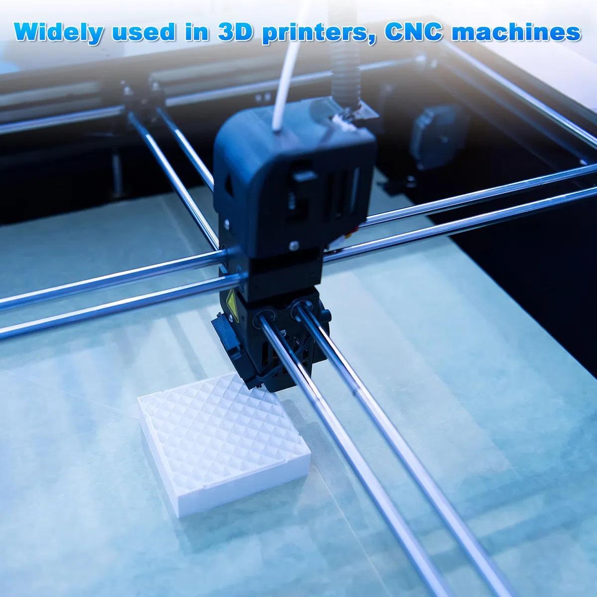 PATIKIL Rodamientos Lineales Abiertos LM25UUOP ID 25mm OD 40mm Longitud 59mm 4Pcs Casquillos Movimiento Lineal Con Sellos Goma Ambos Lados Para Máquinas CNC