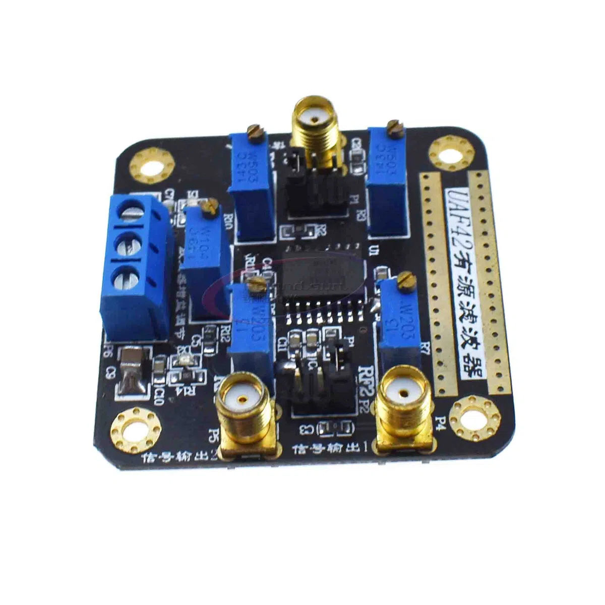 Reland Sun UAF42 Universal Active Filter Module High Pass Low Pass Band Pass Filtering Active Band Pass Filter Module Tunable Filter Module