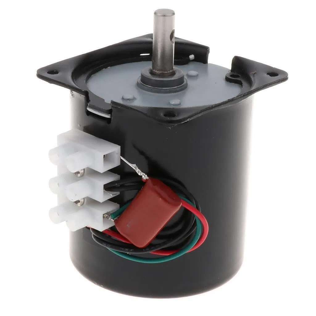 Motor síncrono de imán Permanente Micro eficiente de Baja Velocidad 220V 28W CWCCW, 60 RPM, 1 Pc