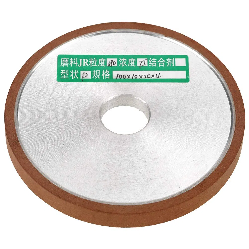 Disco de Esmerilado Resina Diamante 100x20x10mm para Molinillo Corte, Herramienta Pulido Grano 180