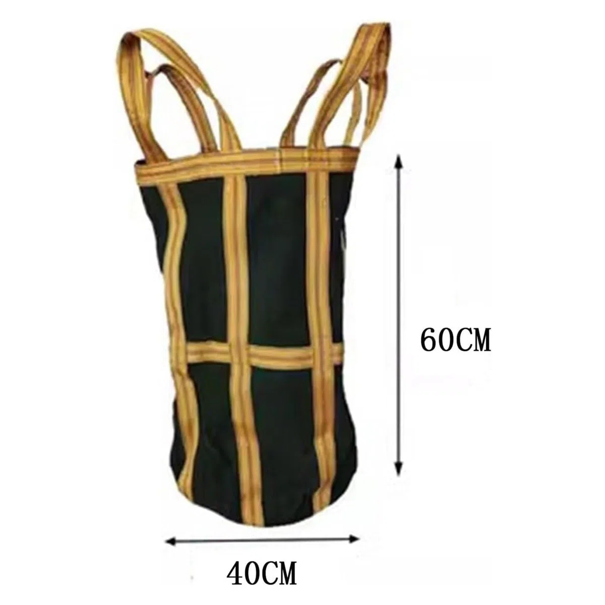 Bolsa De Elevación Reutilizable - Bolsa De Elevación con Eslinga De Nailon, Bolsa De Vela Tejida para Montacargas con Plataforma De Grúa, Bolsa Resistente Y Resistente(40x60cm)