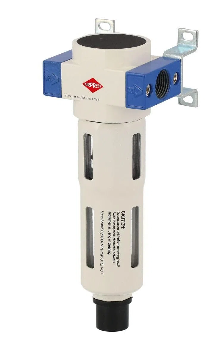 AIRPRESS - Separador de agua y aceite 1/4" 15 bar sistemas aire comprimido