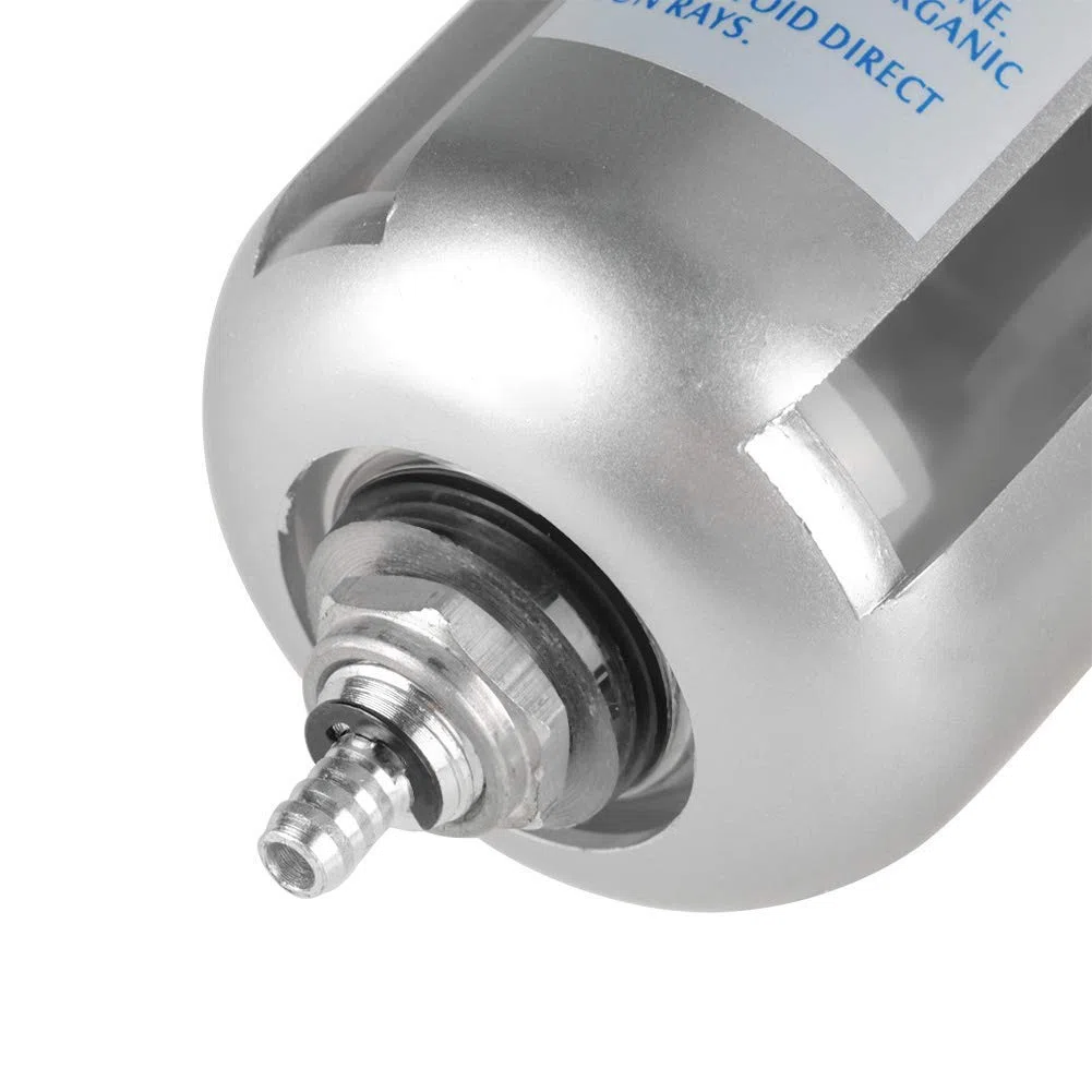 Compresor de filtro de aire para compresor y herramientas de aire, compresor de presión de aire, calibre de filtro trampa de aceite y regulador de agua