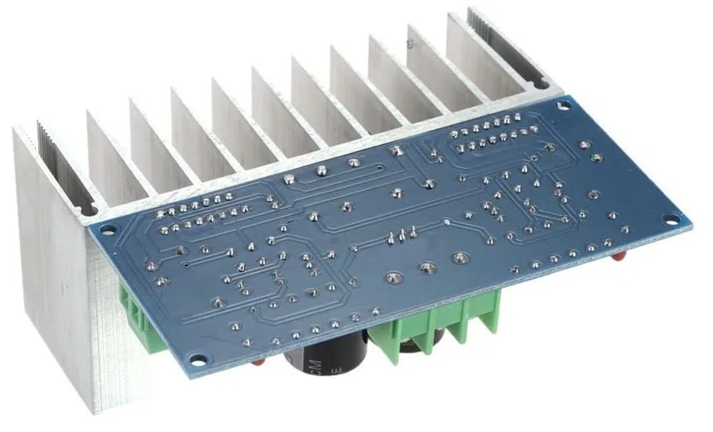 TDA7293x2 Placa amplificadora de audio estéreo digital 2.0 de 2 canales 100 W + 100 W con cable HIFI