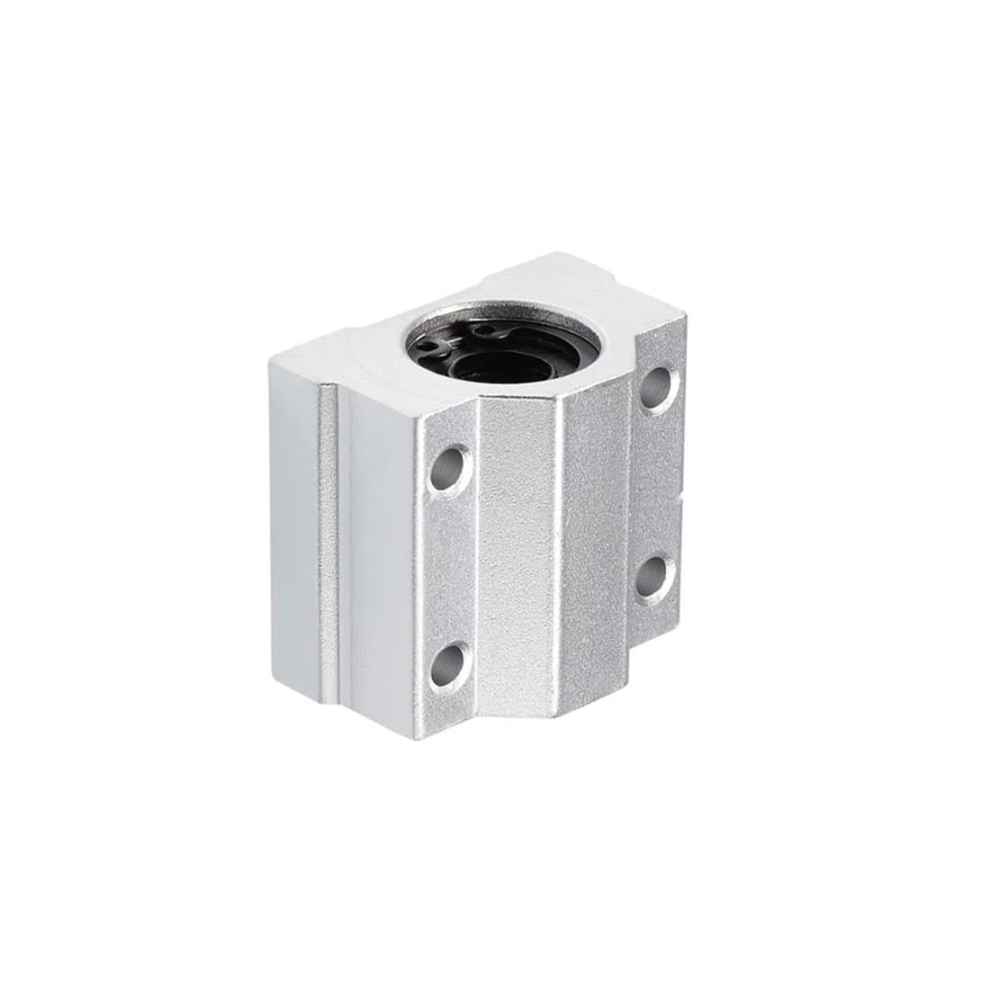 sourcing map SCS10UU Lineal Bola Rodamiento Deslizamiento Bloque Unidades, 10mm Calibre Diámetro (Paquete de 4)