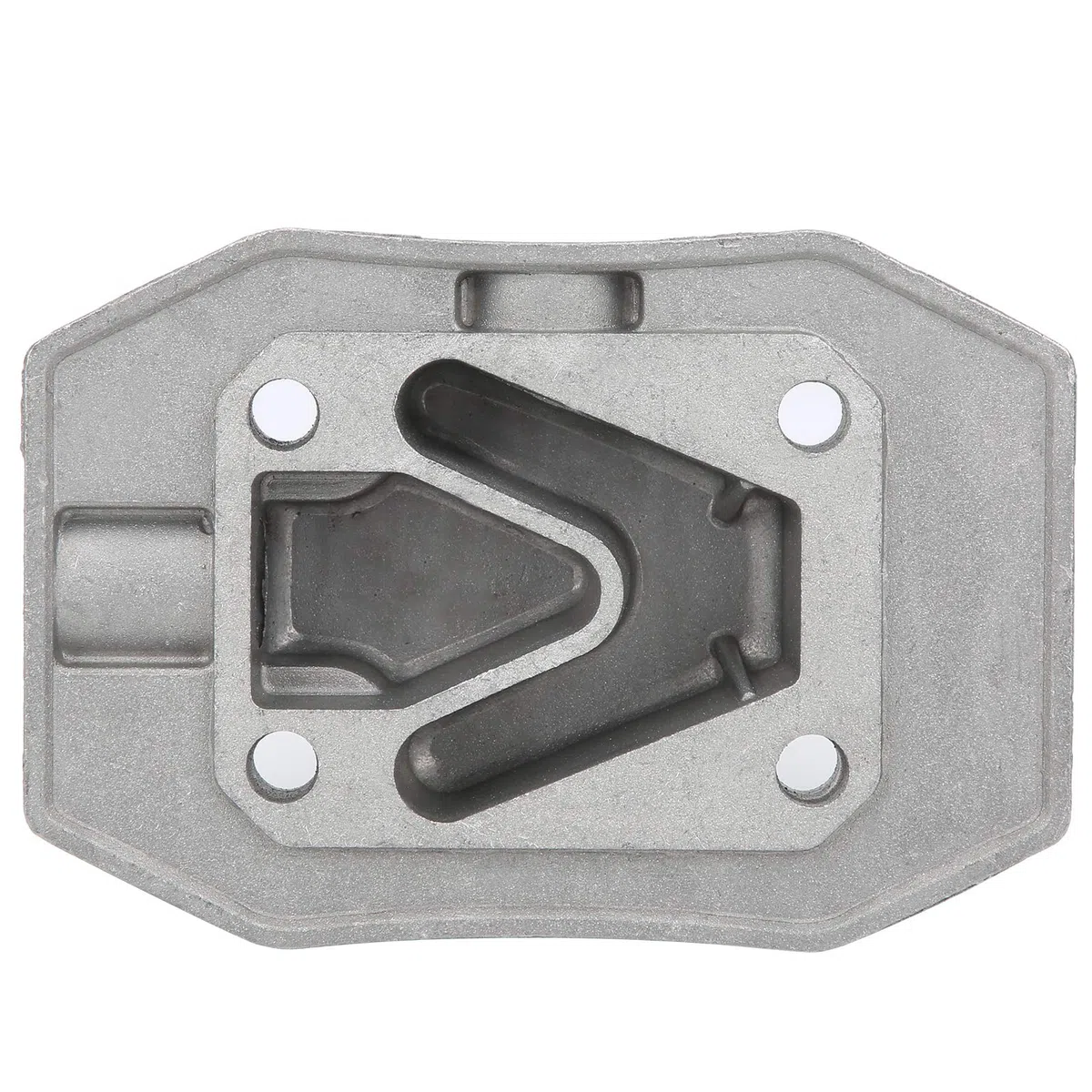 2 Uds Cabeza de cilindro 4/3/5P, Cabezal de Cilindro de Compresor de Aire Cubierta de Refrigeración de Aluminio 48mm x 72mm