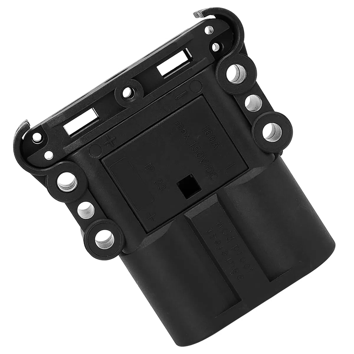 Carretilla Elevadora, Conector de Cable de Carretilla Elevadora Eléctrica Terminales de Enchufe de Cable de Carga de Vehículos Eléctricos Macho 160A DC150V, Conector Macho con