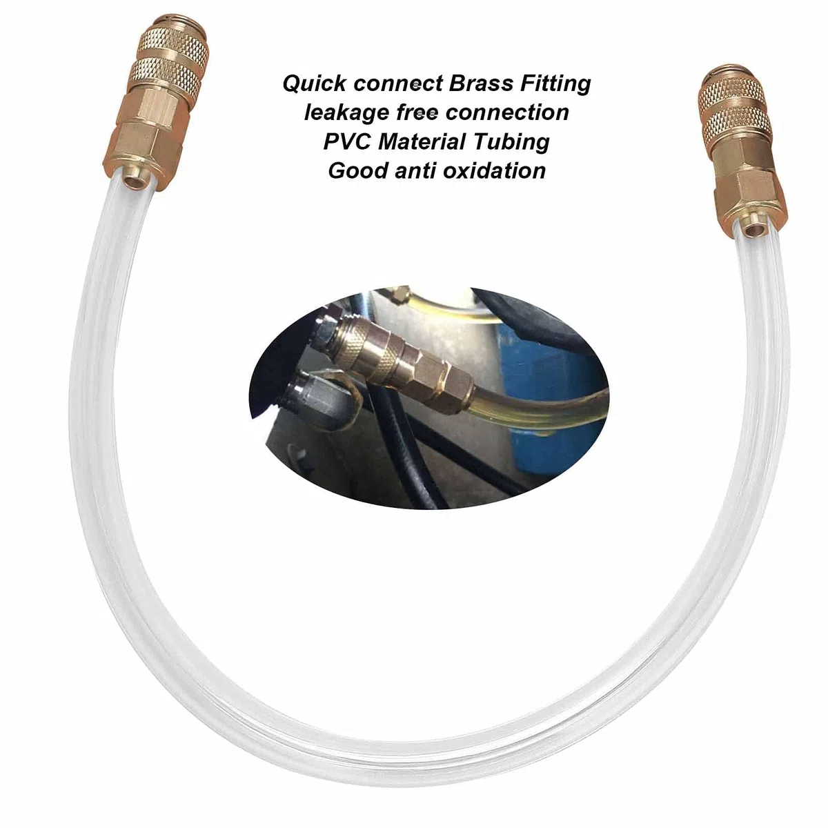 Tubo De Dirección Hidráulica, PVC Latón Kit De Purga Para Barcos De Dirección Hidráulica Tubo Manguera Tubo De Llenado Accesorios Marinos Para Timón Hidráulico
