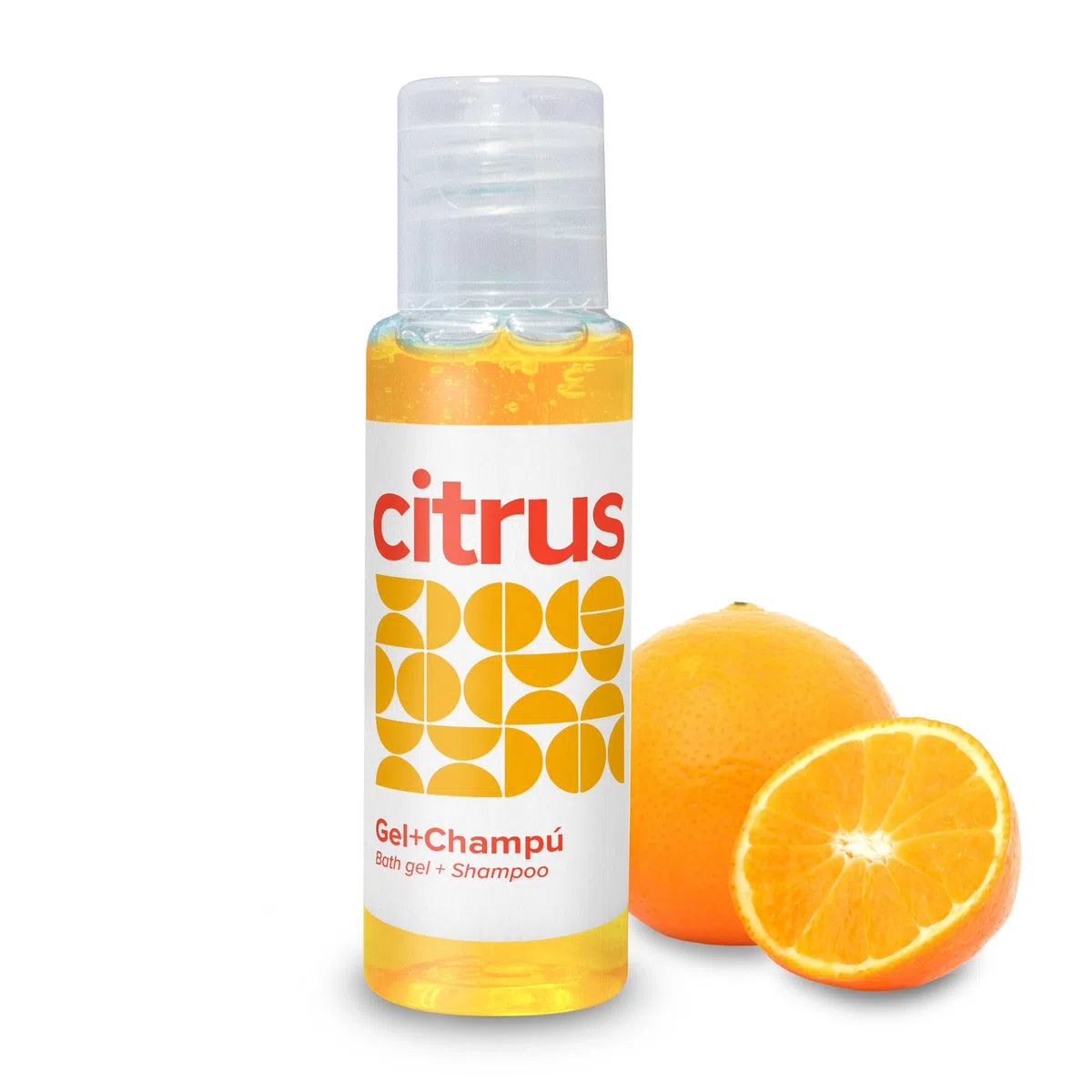 Gel+Champú (2 en 1) Colección Citrus | Amenities hotel 30 ml (Caja 130 unidades)