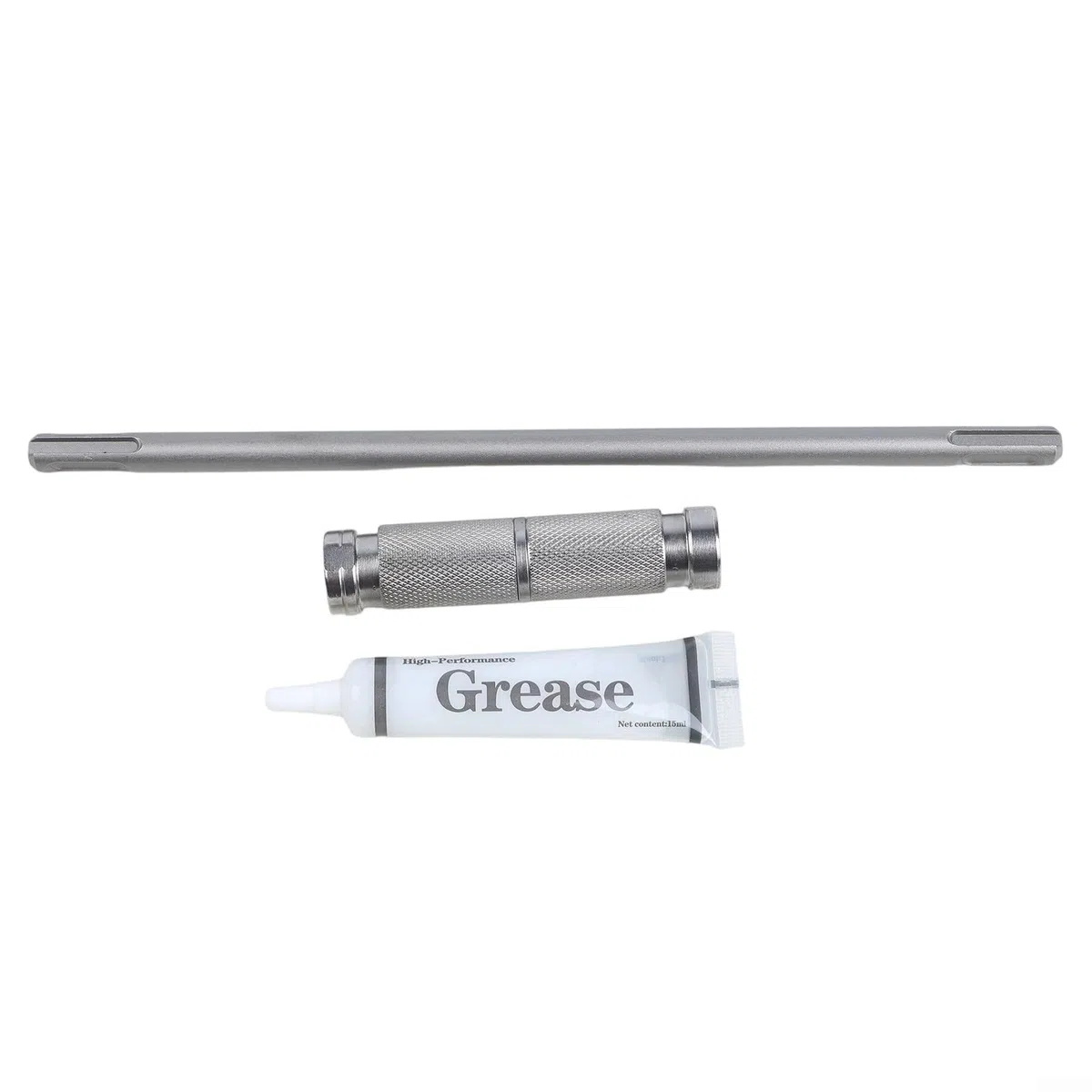 Para barra de extensión SDS Plus de 26 cm con adaptador de liberación rápida para taladro de martillo giratorio, diseñado para un bloqueo rápido de herramientas y compatibilidad con varios vástagos