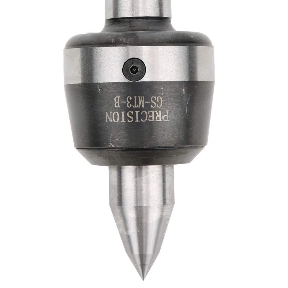 MT3 Live Center Taper, Torno CNC para trabajo pesado Reemplazo de herramienta de torneado de contrapunto de rodamiento giratorio de alta velocidad, precisión 0.005 con herramienta CNC de tornos de com
