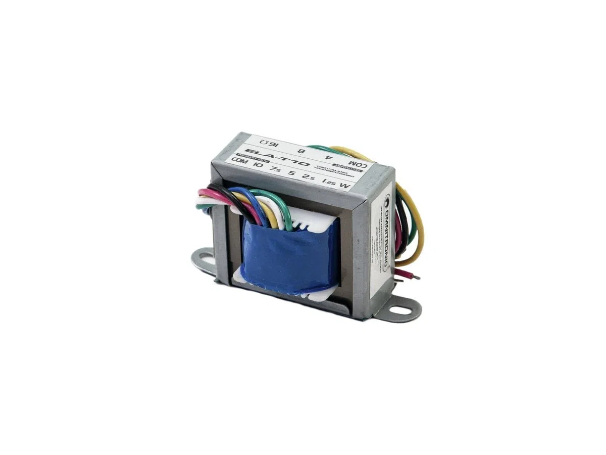OMNITRONIC ELA-T10 Transformador 10 W | Transformador de Audio de 100 V
