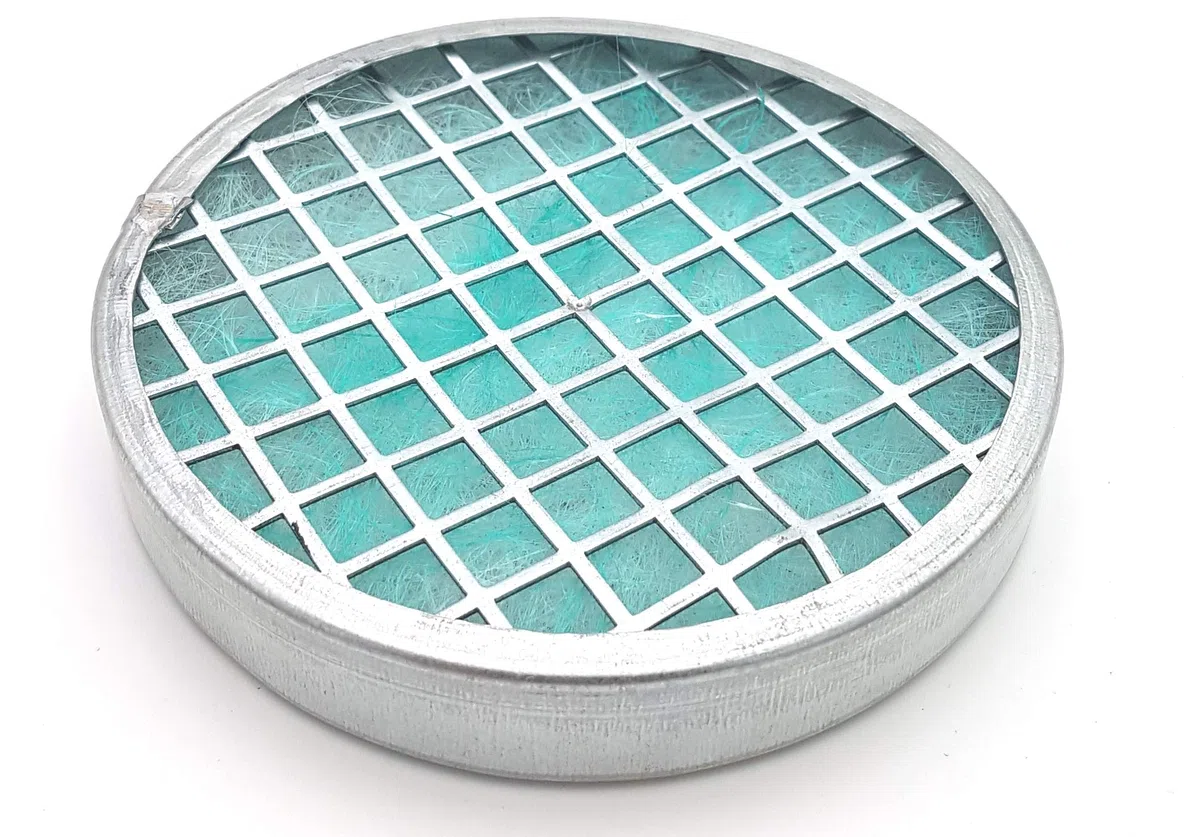 Intelmann Caja de filtro para filtro de inserción de tubos, clase de filtro G3 (160)