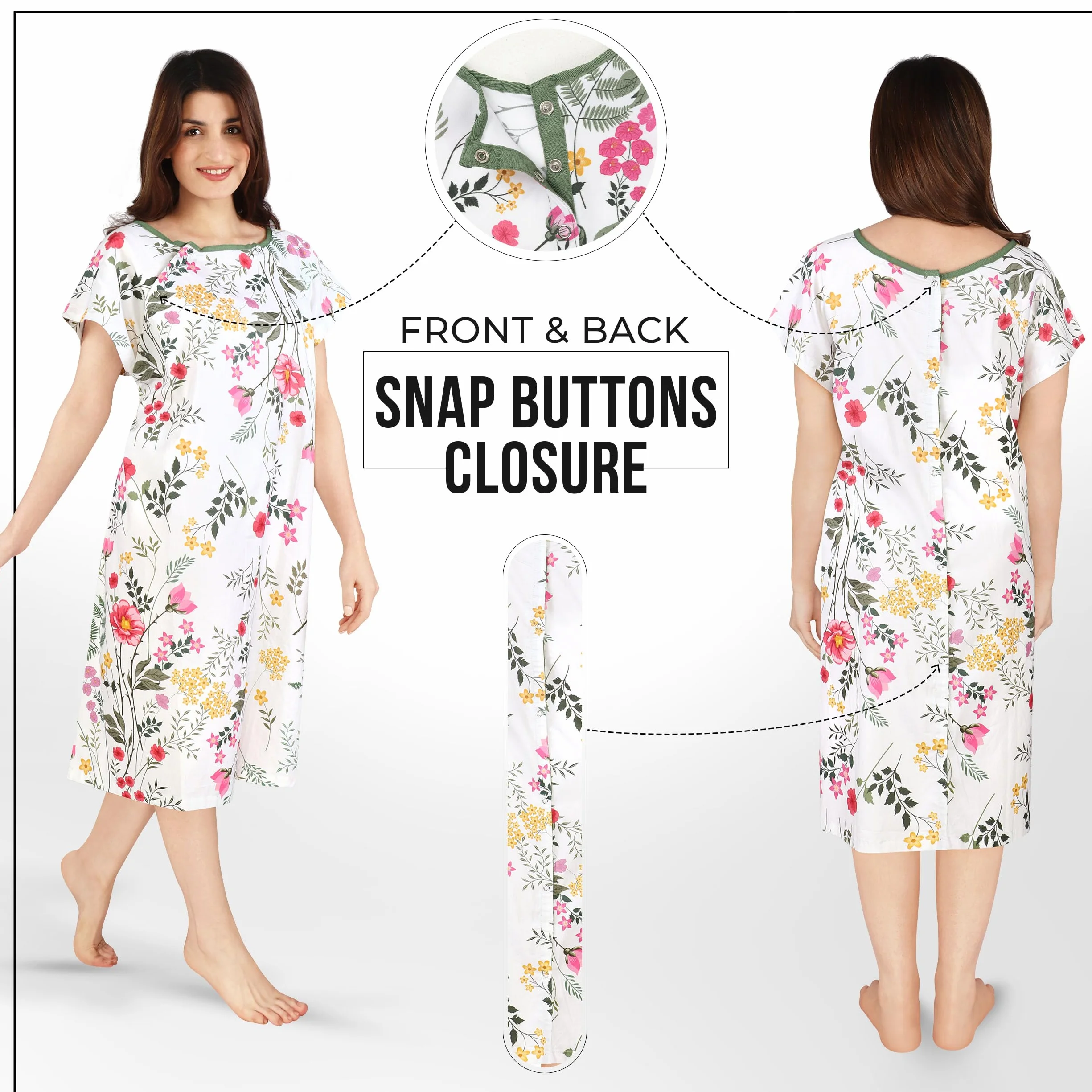 Utopia Care Vestido Paciente Unisex-Adulto