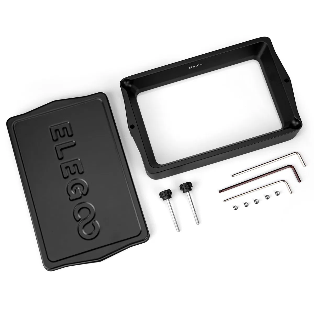 ELEGOO Tanque Metálico de Resina para Impresora 3D Mars 5, Recipiente de Resina de Aleación de Aluminio con Película de Liberación FEP Preinstalada, Fácil de Montar y Desmontar