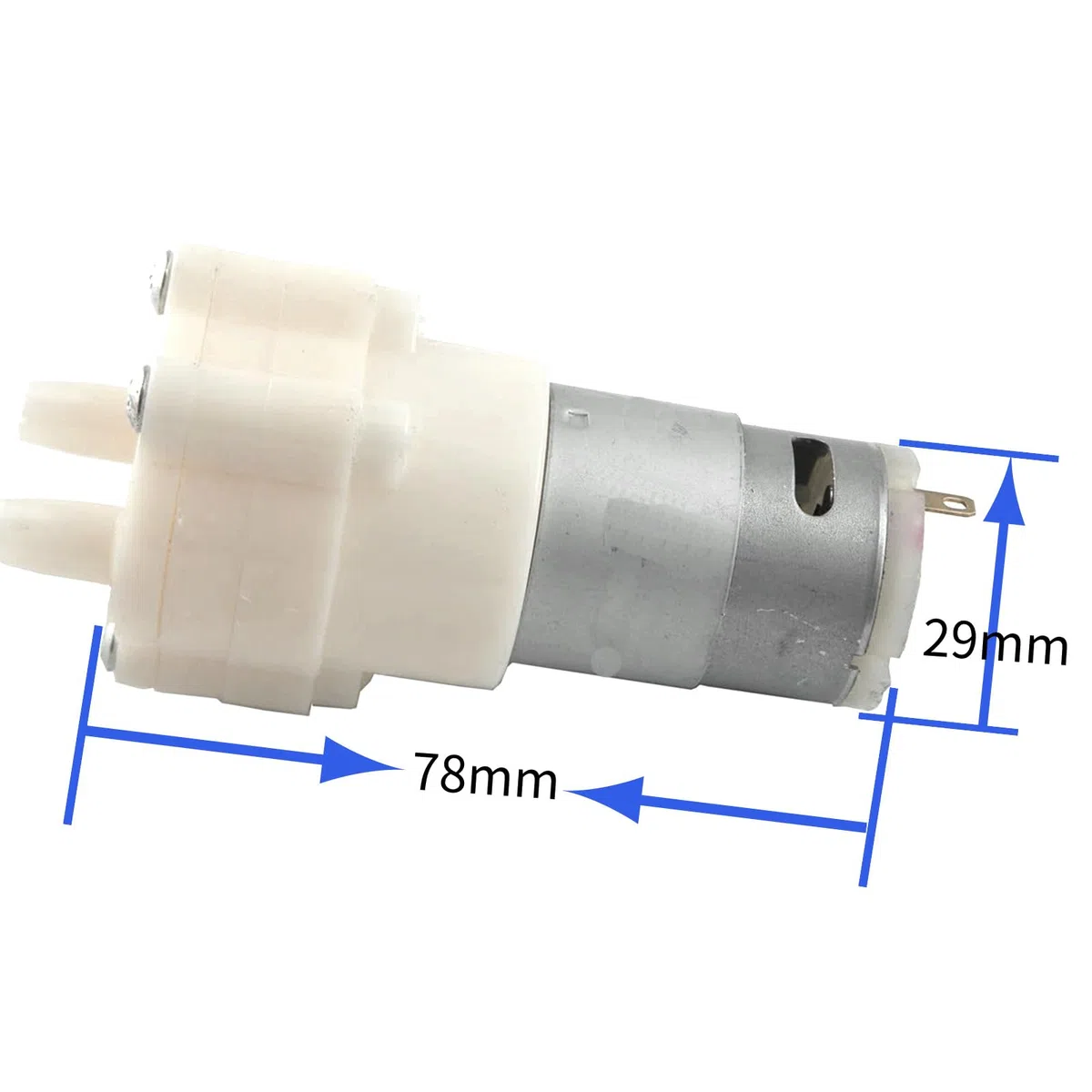 CONQUERALL 385 bomba de succión DC 6V-12V bomba de diafragma autocebante con juego de tubería de agua adecuada para mesa de té DIY pequeña bomba de agua