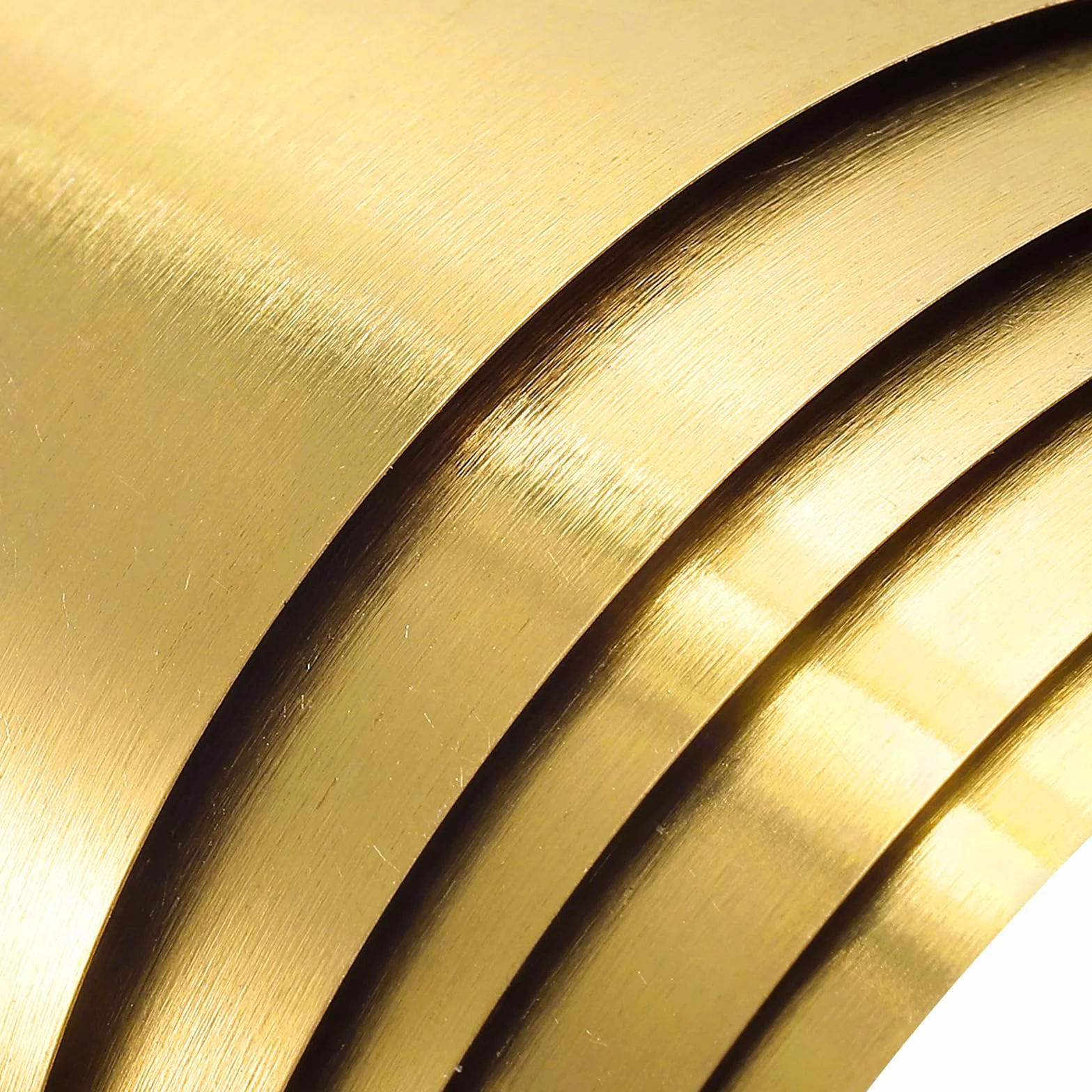 QUARKZMAN Latón Hoja Rollo, 2000mm x 50mm x 0.2mm Latón Lámina Rollo Latón Tira para Manualidades, Eléctricas Reparaciones, Tierra Puesta