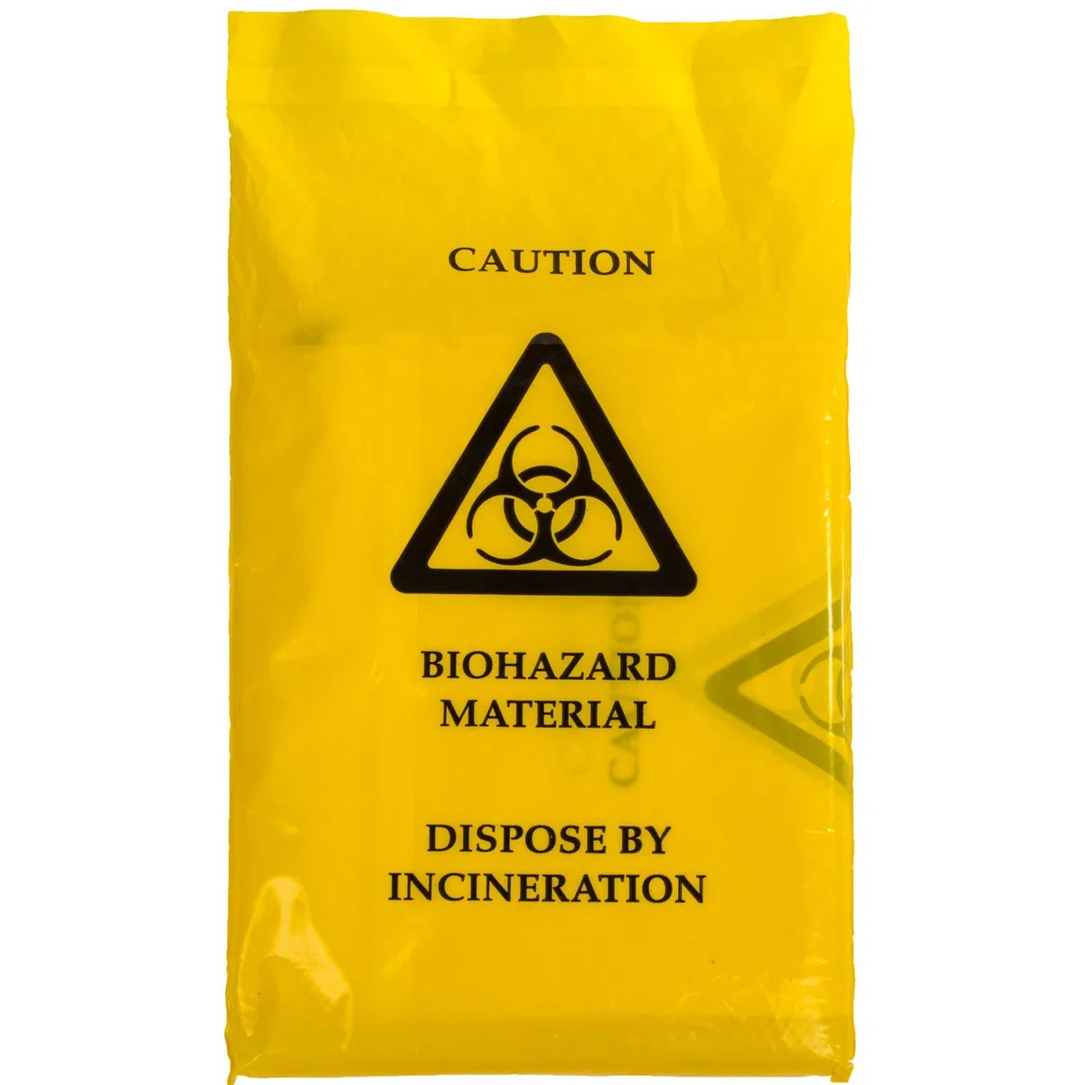 100 x amarillo bolsas de basura – 35 cm x 20 cm – cierre autoadhesivo clínicos enfermos/vomitar eliminación