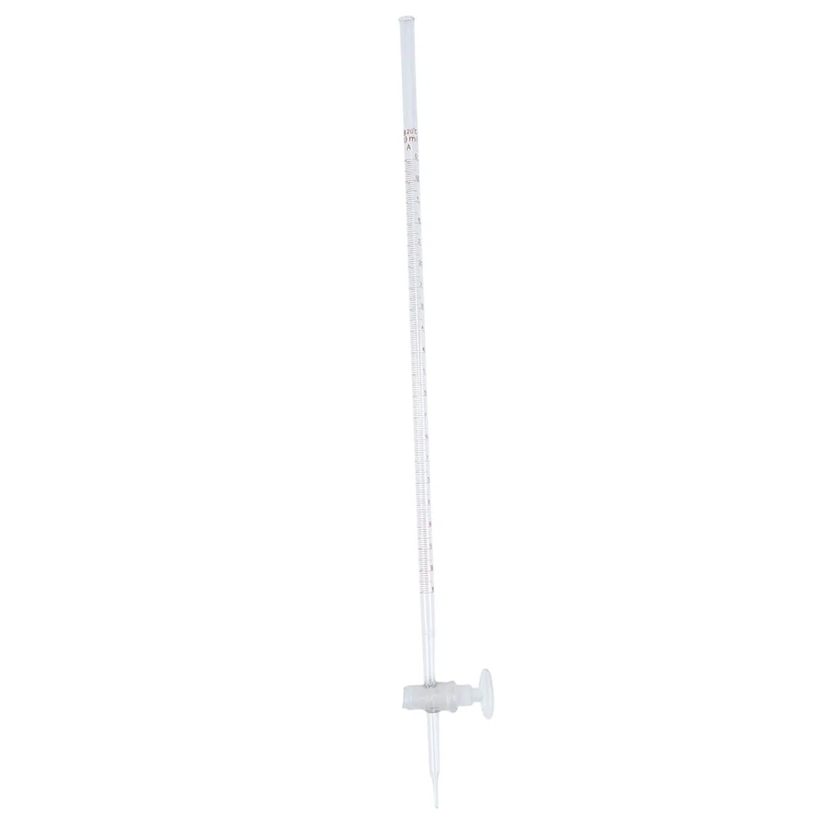 iplusmile Bureta De Laboratorio De Vidrio Borosilicato 25Ml Resistente a Corrosión Y Calor Instrumento Preciso Para Experimentos Químicos En Escuela Secundaria