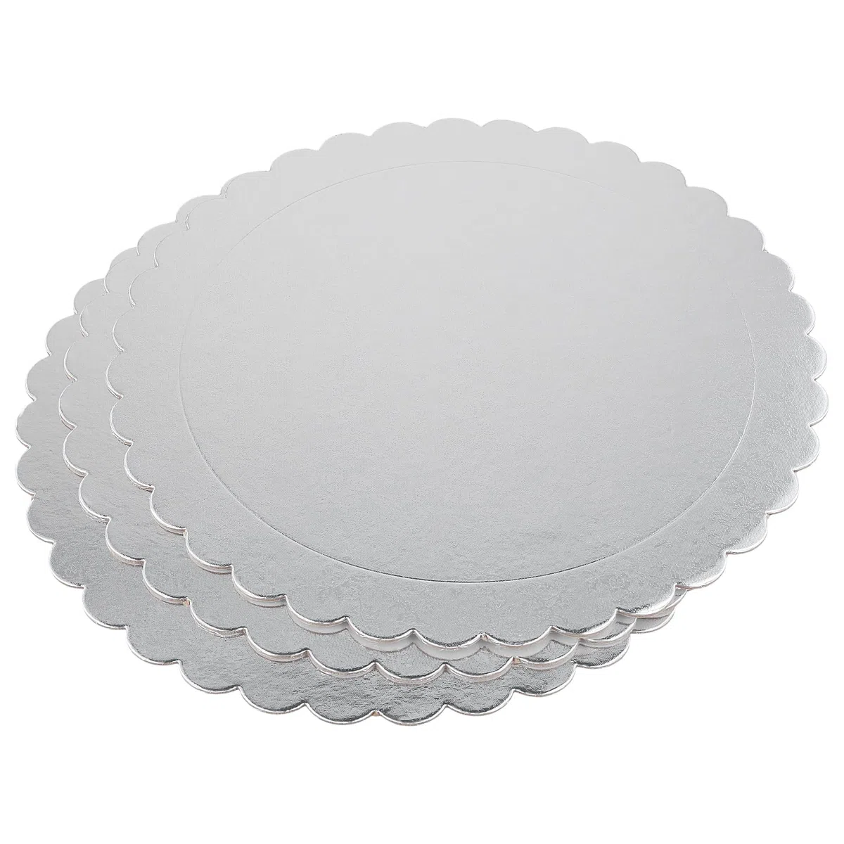 FUNSUEI 30 Bases para Tartas de 30 cm, Soportes Redondos para Pasteles en Caja para Transporte