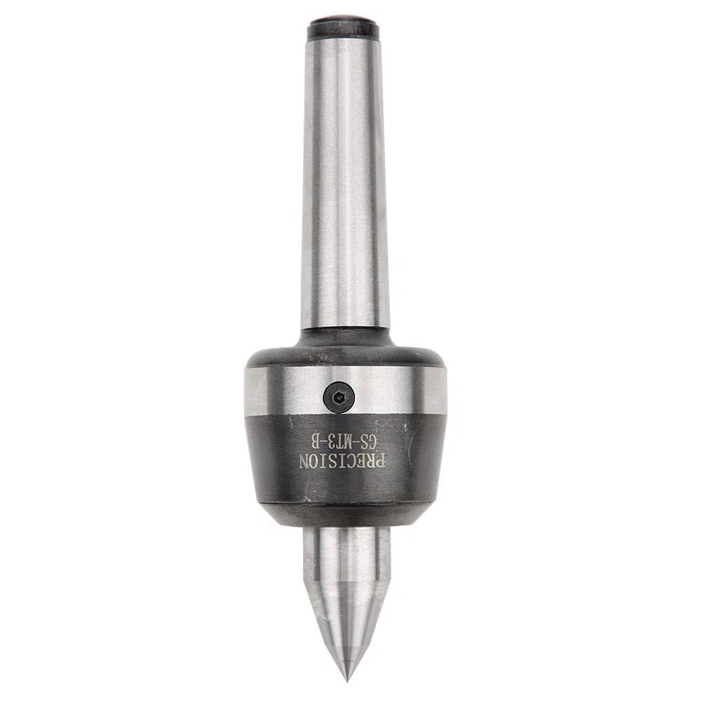 MT3 Live Center Taper, Torno CNC para trabajo pesado Reemplazo de herramienta de torneado de contrapunto de rodamiento giratorio de alta velocidad, precisión 0.005 con herramienta CNC de tornos de com