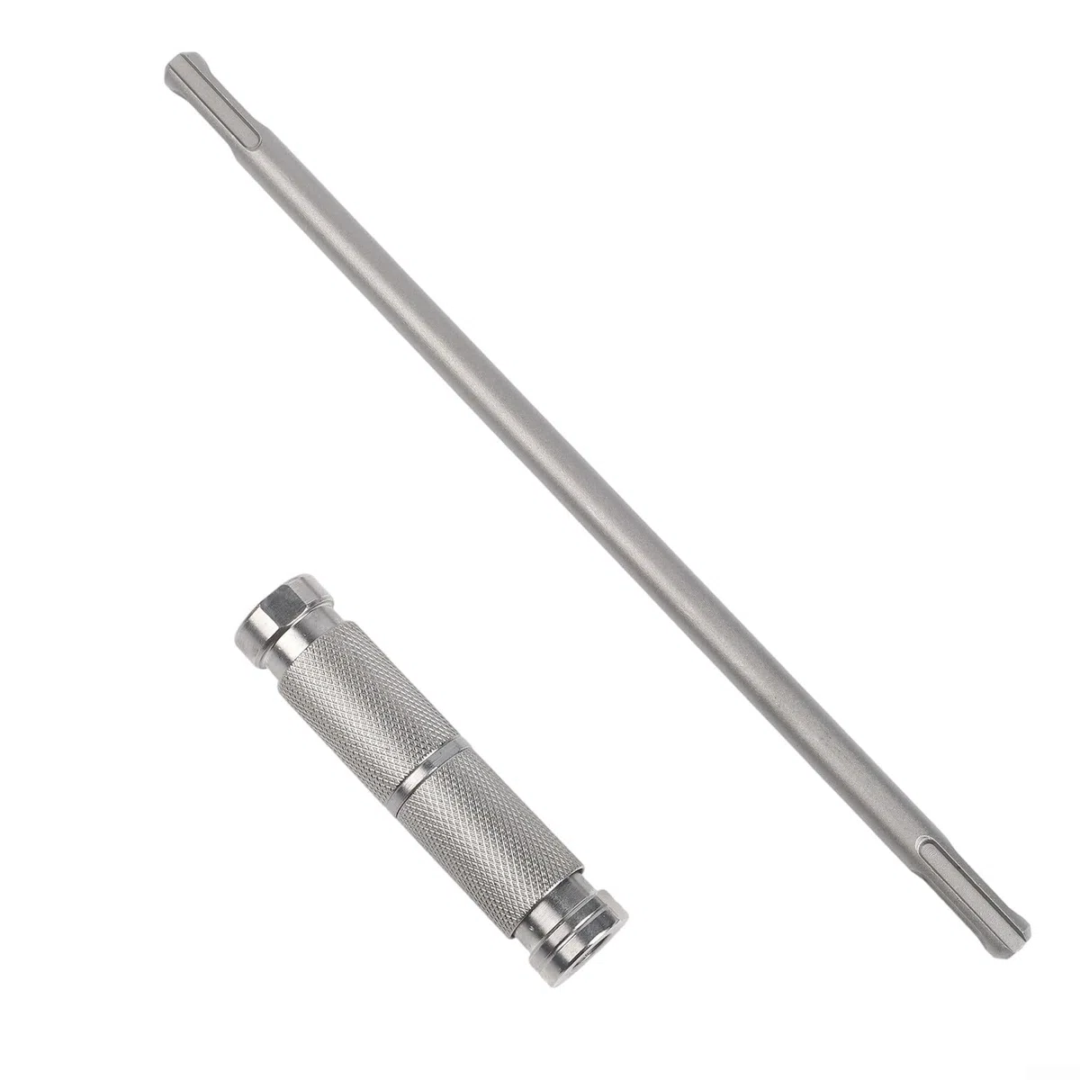 Para barra de extensión SDS Plus de 26 cm con adaptador de liberación rápida para taladro de martillo giratorio, diseñado para un bloqueo rápido de herramientas y compatibilidad con varios vástagos