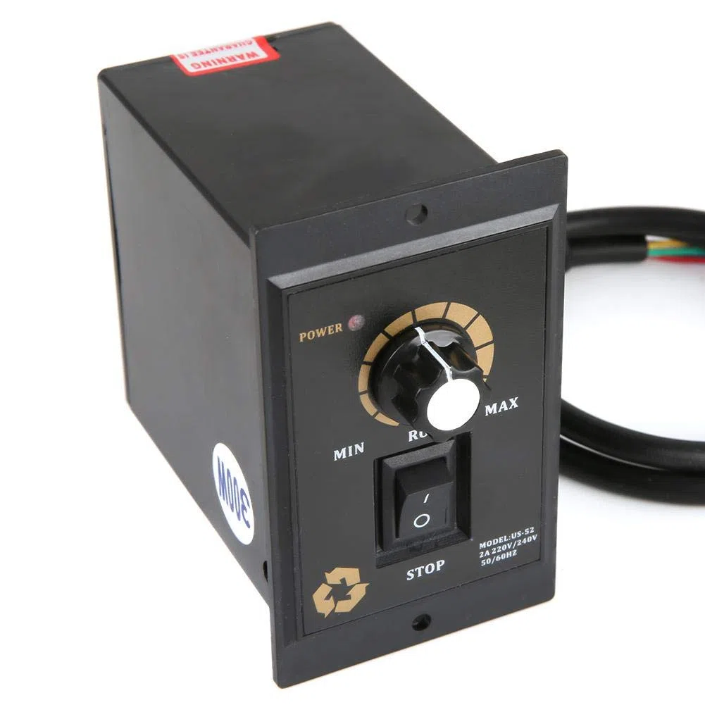 AC 220V 50/60Hz Controlador de Velocidad del Motor 300/400/500W Regulador de Velocidad del Motor EléCtrico(300W)
