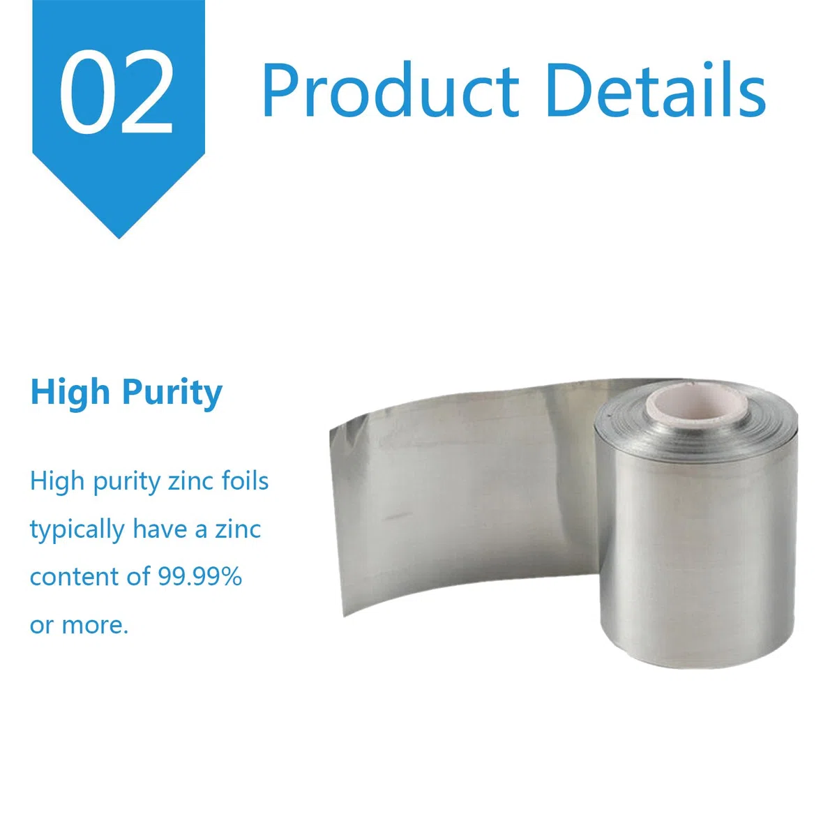 Lámina de zinc de 15 cm de ancho for accesorios mecánicos y protección de superficies.(0.2mm)