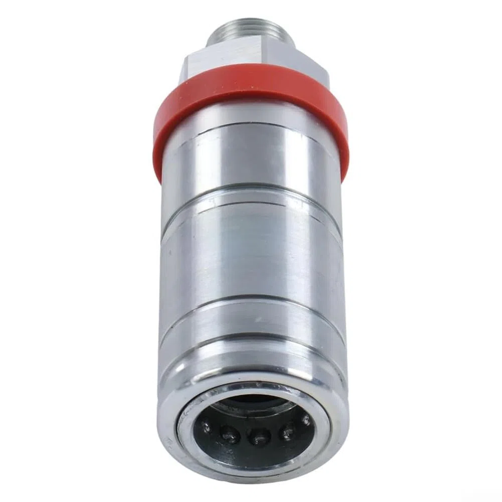 Acopladores hidráulicos de conexión rápida, conector de rosca macho M22x1.5 de 1/2 pulgada, para modelos de tractor 5039D 5045D 5076EL 5400+