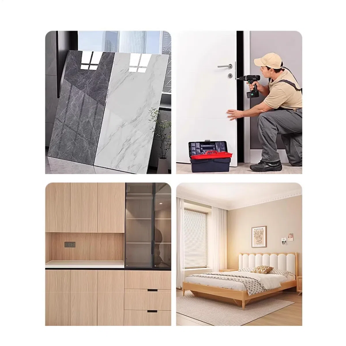 Gato de brazo resistente: gato para muebles que ahorra mano de obra, herramienta de elevación de gabinetes con capacidad de carga de 200 kg, mano ajustable para carpintería, instalación de gabinetes y
