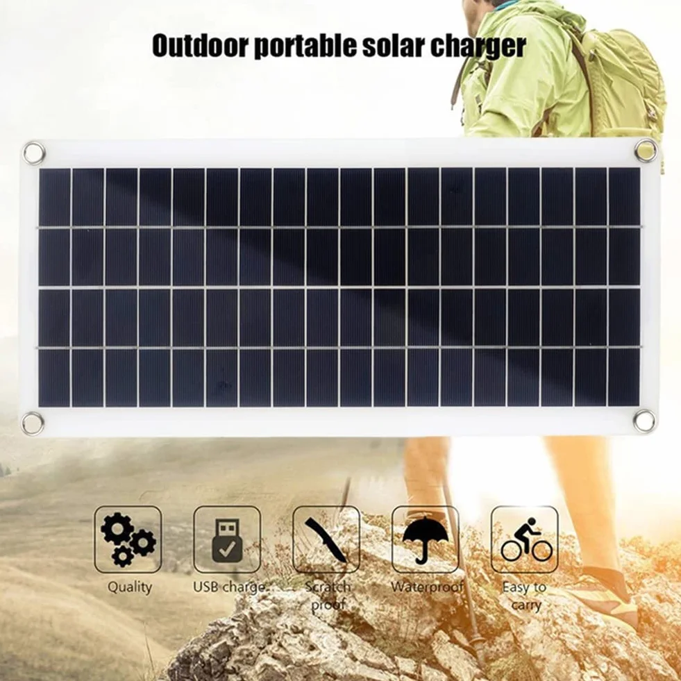 1000 W Solar Panel 12-18 V Solar Cell Panel para Phone RV Car MP3 PAD Charger Outdoor Battery Supply B