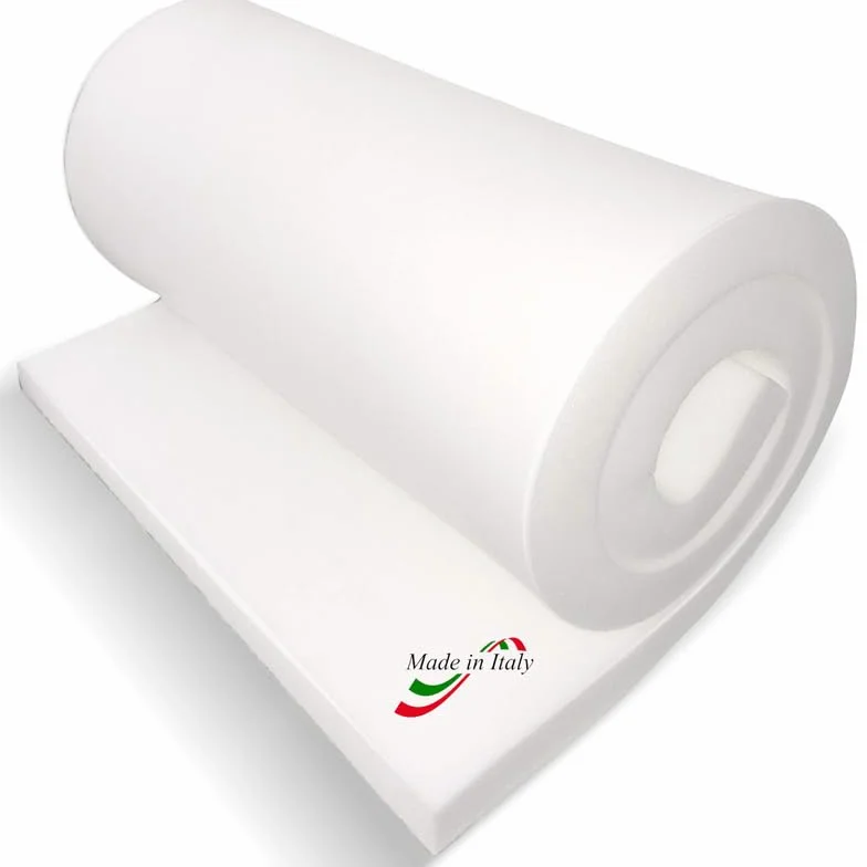TENDEEVOLUTION Goma Espuma para Tapizar Densidad 18, Espesor de 1 a 10 cm. Plancha de Espuma 200x100 cm para Cojines, Sofás y Acolchado en Poliuretano Expandido (Espesor 1 cm)