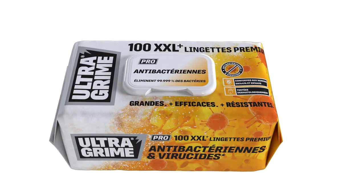 UltraGrime PRO - Antibandeja de Clothwipes