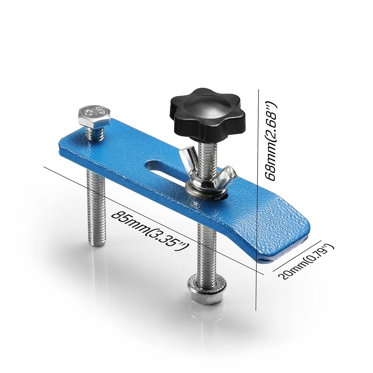 Genmitsu Juego de 4 abrazaderas de sujeción, abrazadera de enrutador CNC para carpintería y metalurgia, compatible con la máquina CNC PROVerXL 4030/6050 Plus y 3040 Spoilboard de extensión